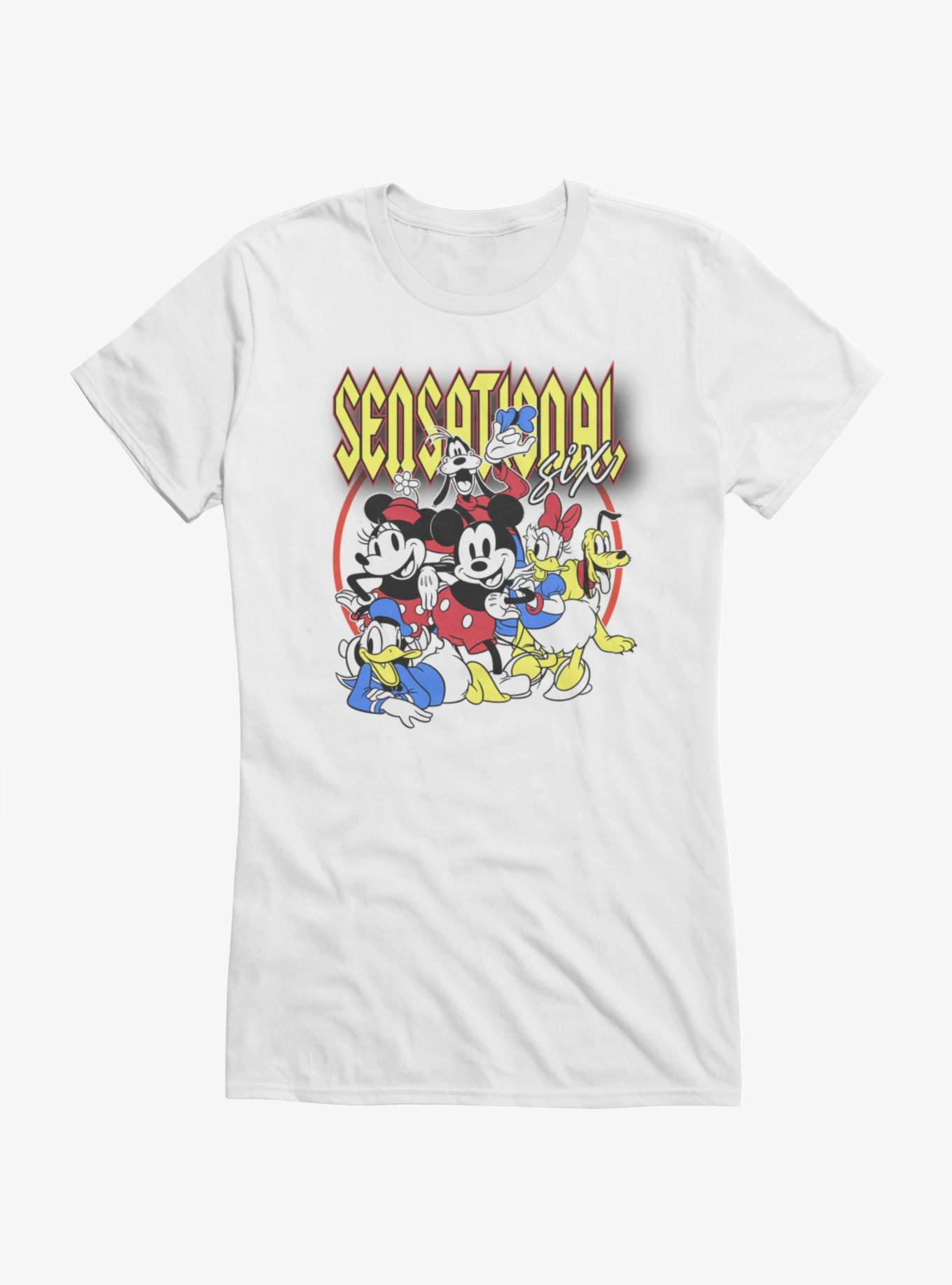 Disney Mickey Mouse Sensational Six Girls T-Shirt Hot Topic Exclusive, , hi-res