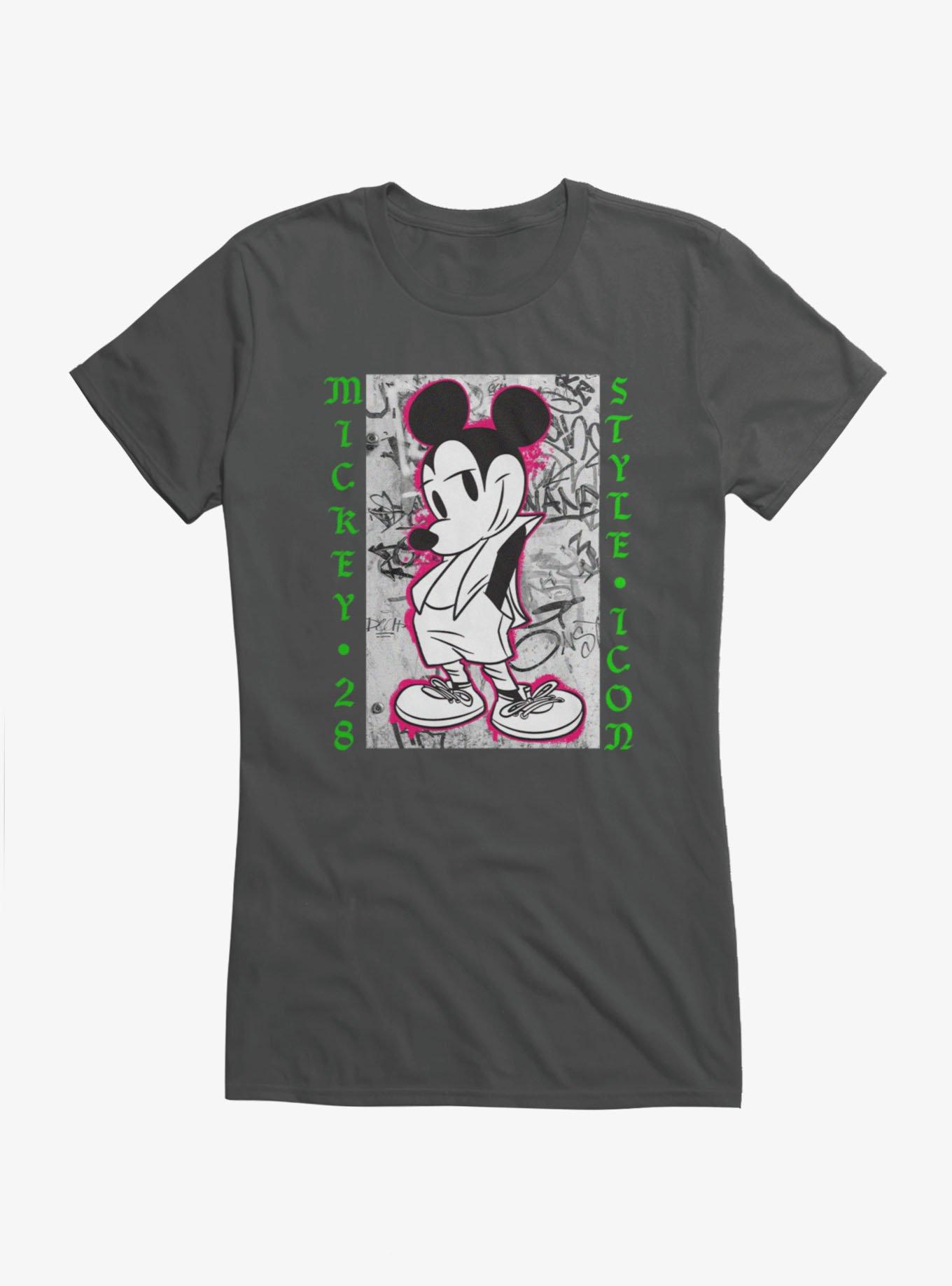 Disney Mickey Mouse 28 Style Icon Girls T-Shirt Hot Topic Exclusive