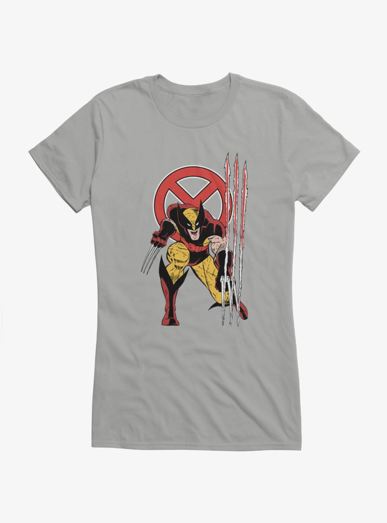 Marvel X-Men Wolverine Girls T-Shirt Hot Topic Exclusive, , hi-res