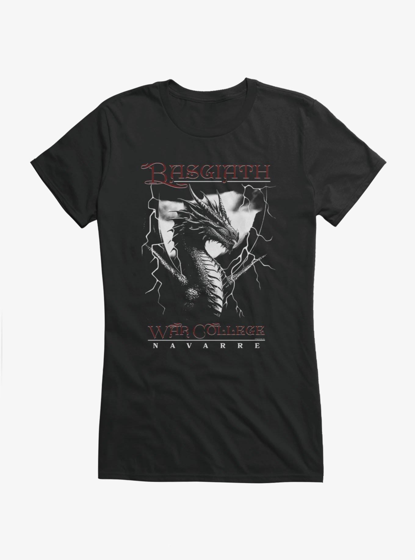 Fourth Wing Basgiath Dragon Girls T-Shirt, , hi-res