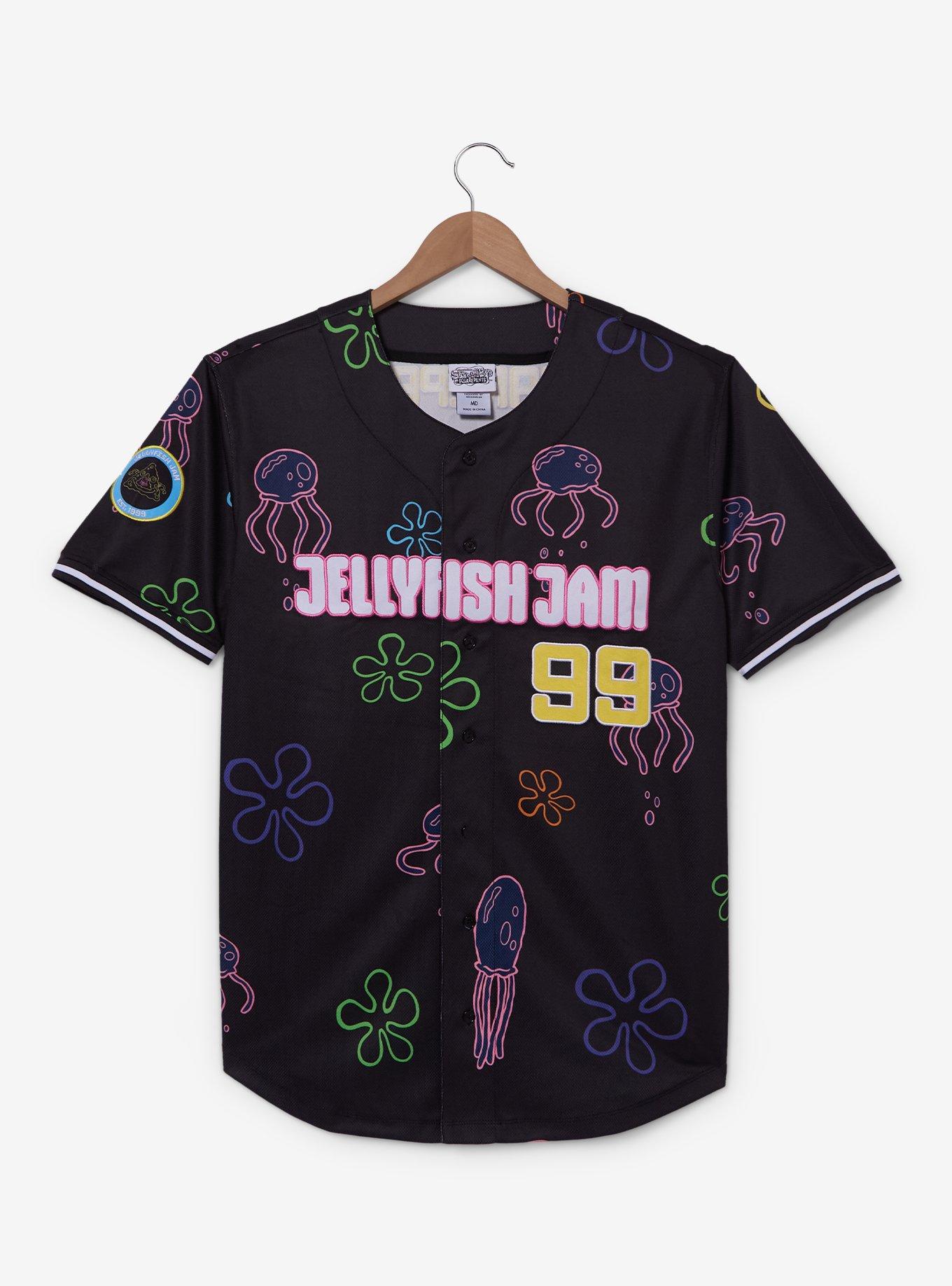SpongeBob SquarePants Jellyfish Jam Baseball Jersey - BoxLunch Exclusive, , hi-res