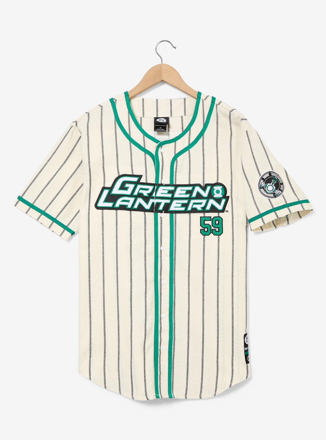 DC Comics Green Lantern Hal Jordan Baseball Jersey - BoxLunch Exclusive, , hi-res