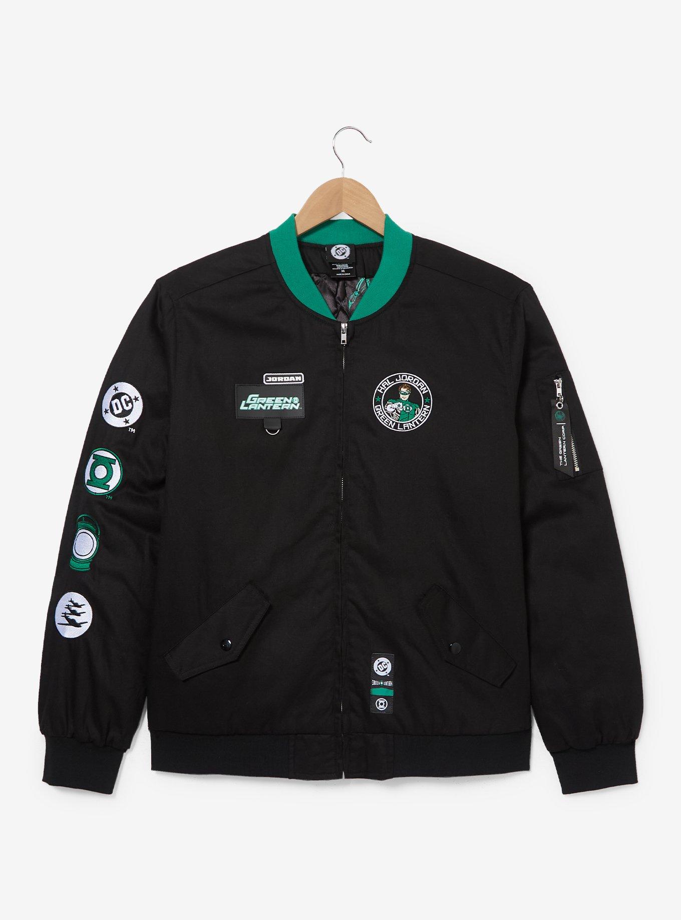 DC Comics Green Lantern Corps Bomber Jacket - BoxLunch Exclusive, , hi-res