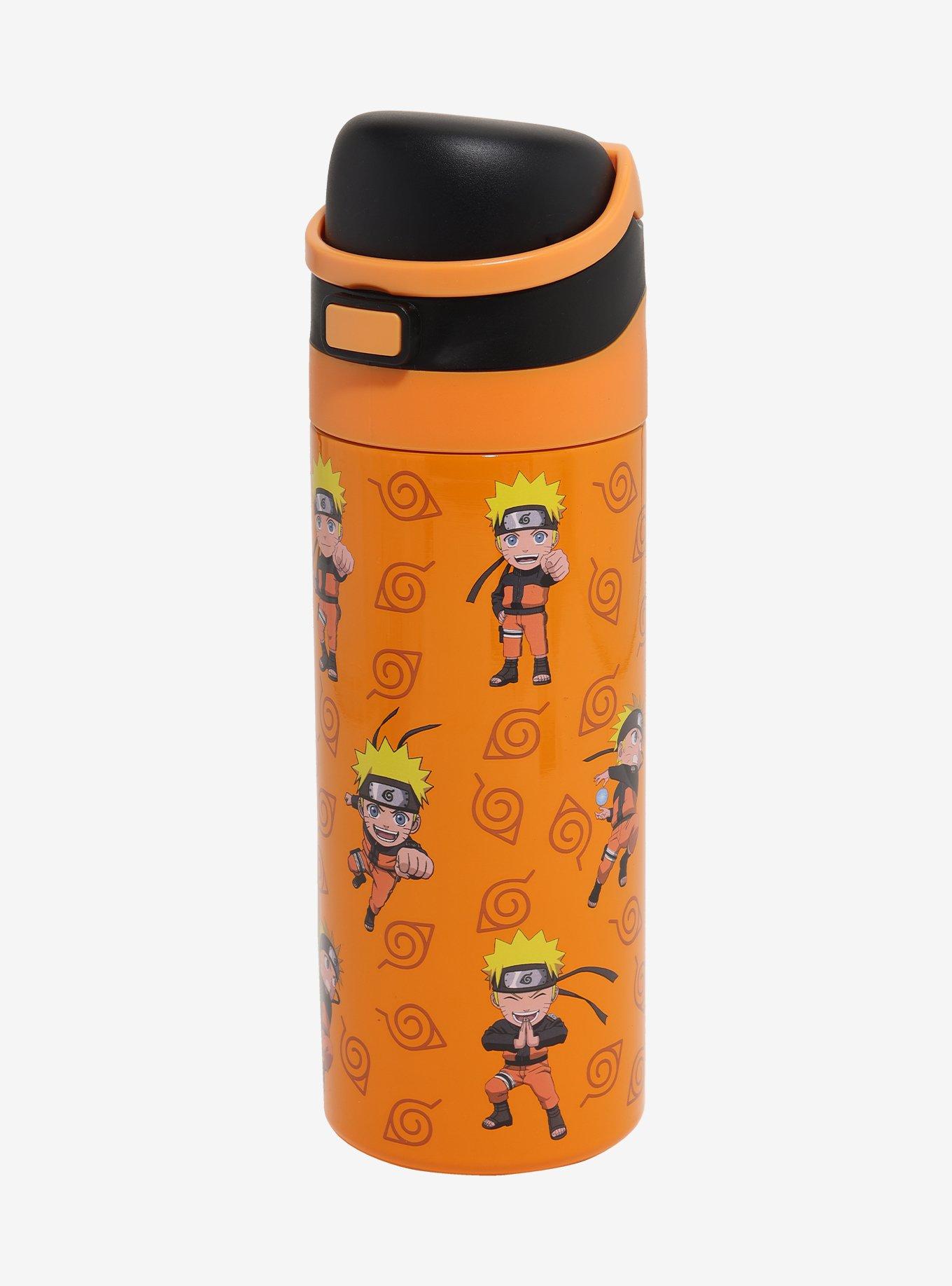 Naruto Shippuden Naruto Flip-Top Water Bottle | Hot Topic