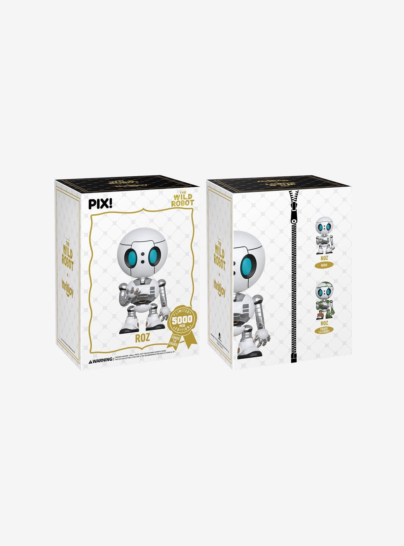 Thrilljoy The Wild Robot Pix! Roz Vinyl Figure, , hi-res