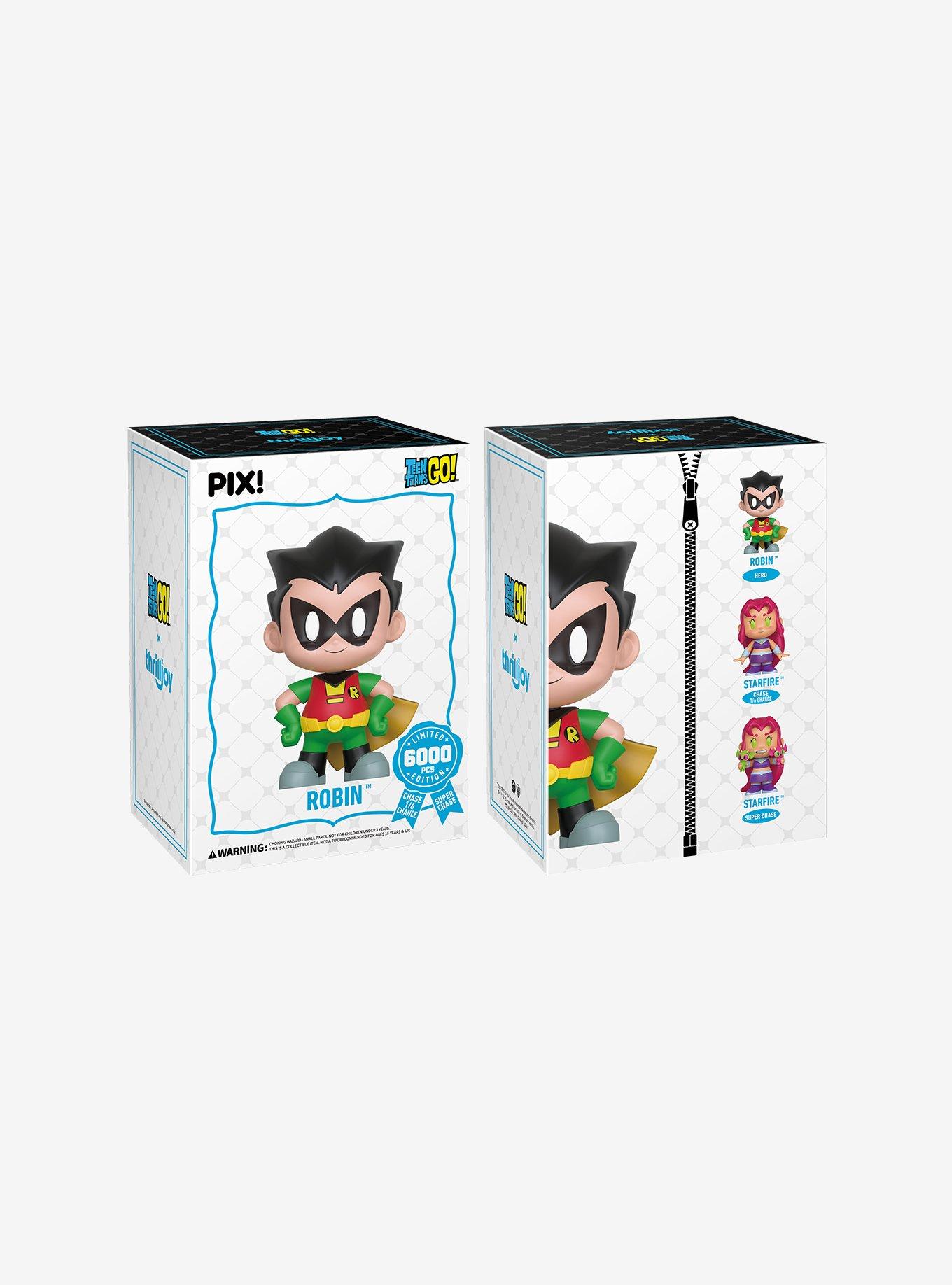 Thrilljoy Teen Titans Go! Pix! Robin Vinyl Figure, , hi-res