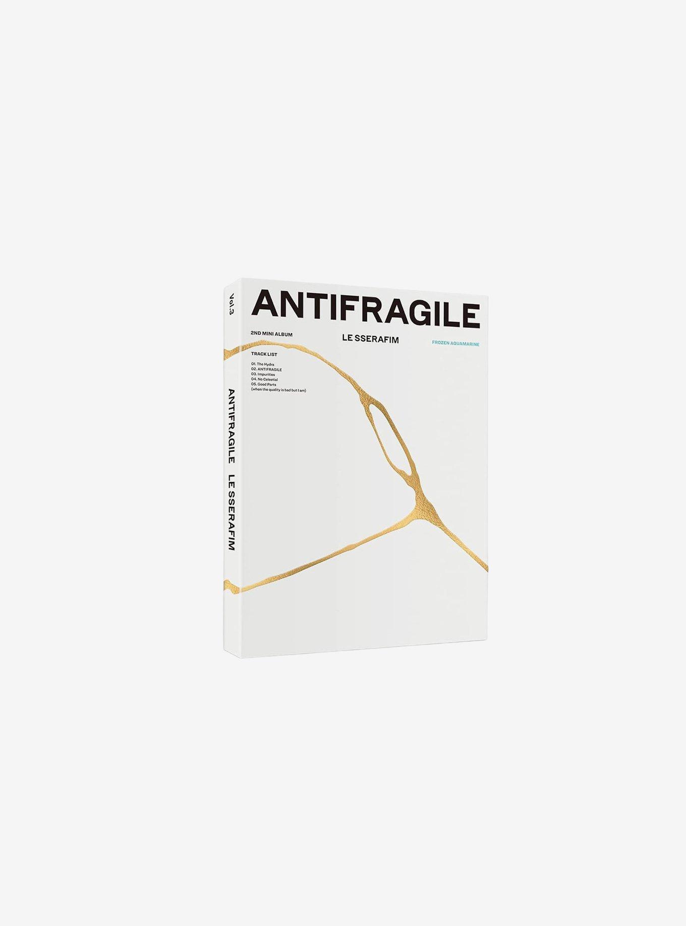 LE SSERAFIM Antifragile Frozen Aquamarine Vinyl LP, , hi-res