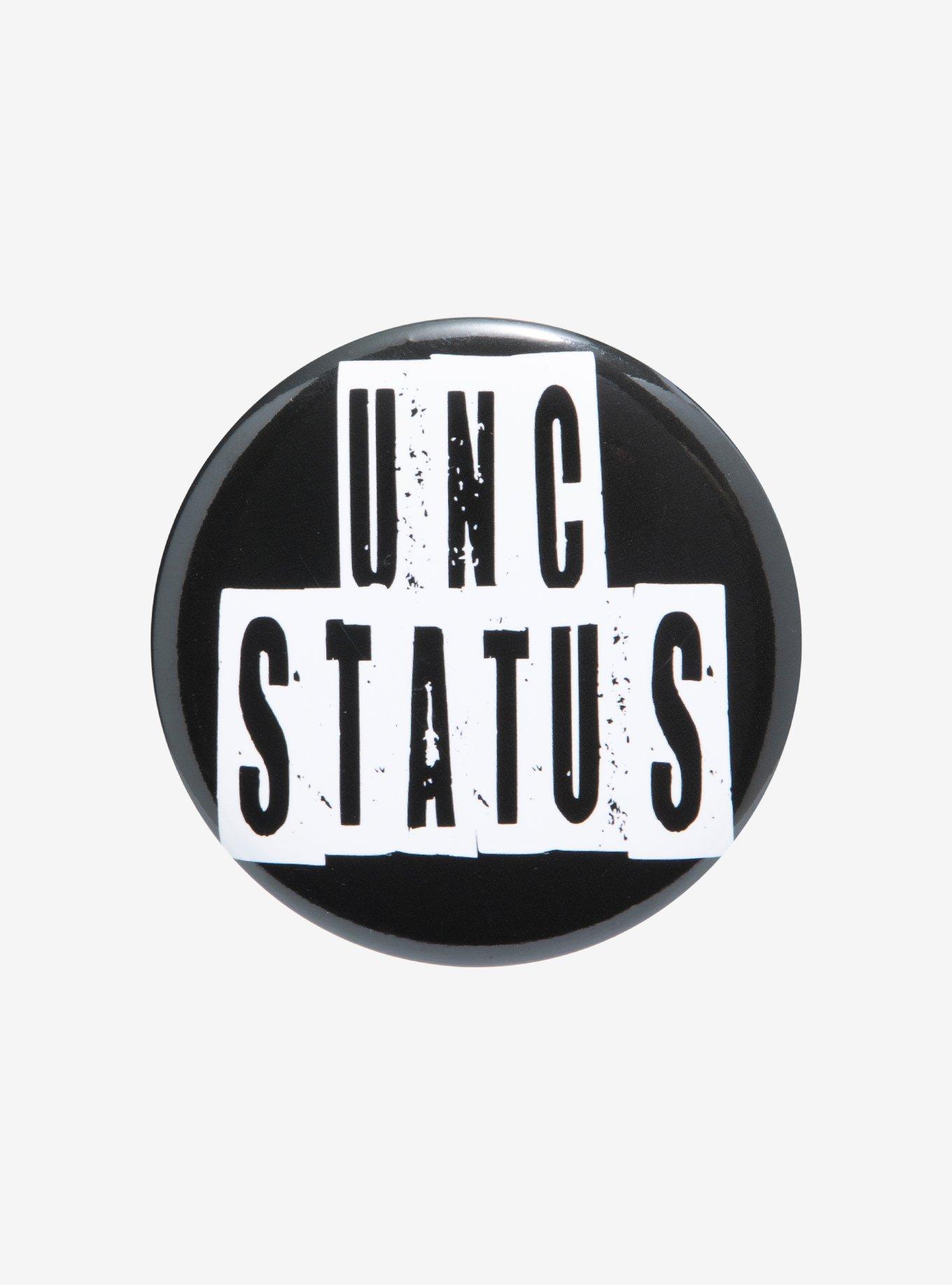Unc Status 3 Inch Button, , hi-res