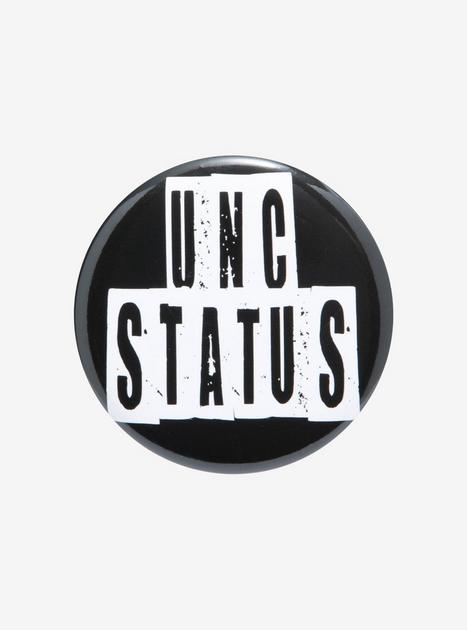 Unc Status 3 Inch Button | Hot Topic