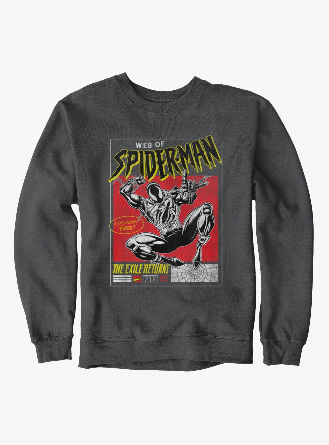 Marvel Spider-Man Ben Reilly Comic Sweatshirt Hot Topic Exclusive