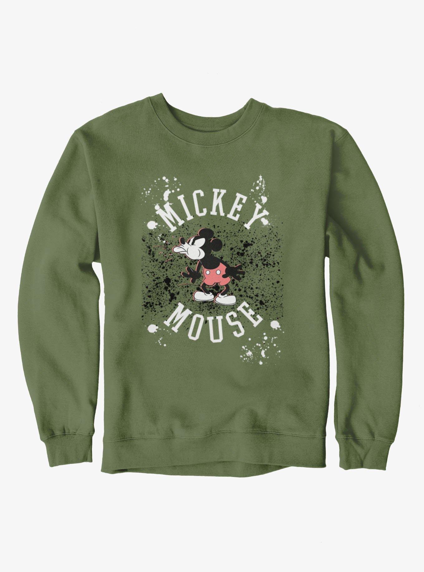 Disney Mickey Mouse Graffiti Sweatshirt Hot Topic Exclusive