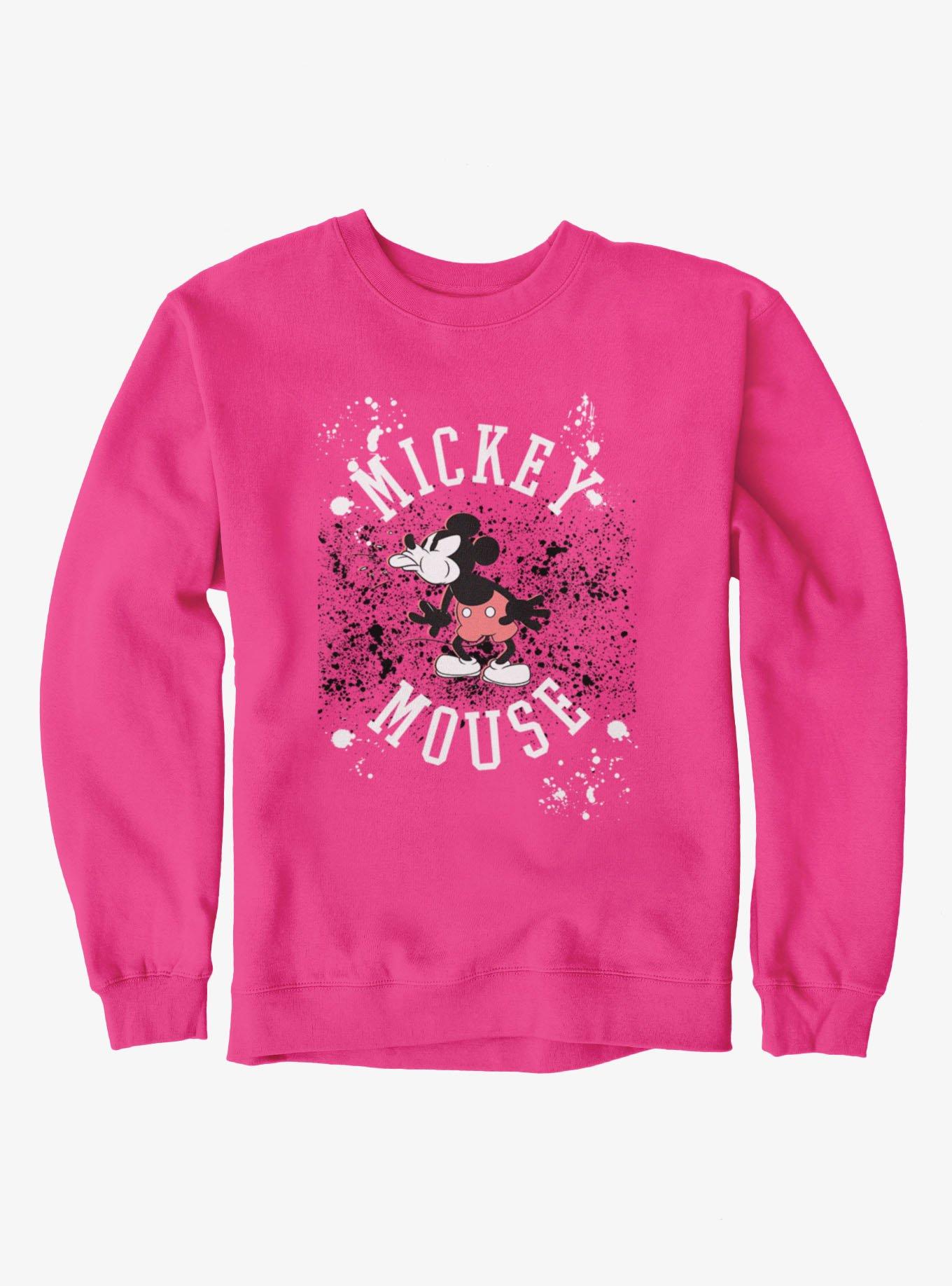 Disney Mickey Mouse Graffiti Sweatshirt Hot Topic Exclusive