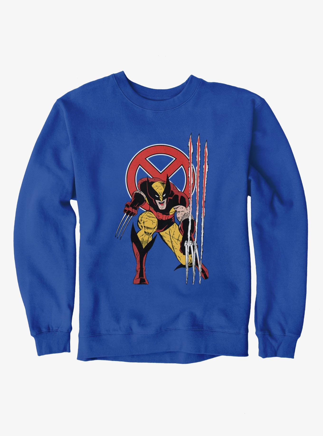 Marvel X-Men Wolverine Sweatshirt Hot Topic Exclusive