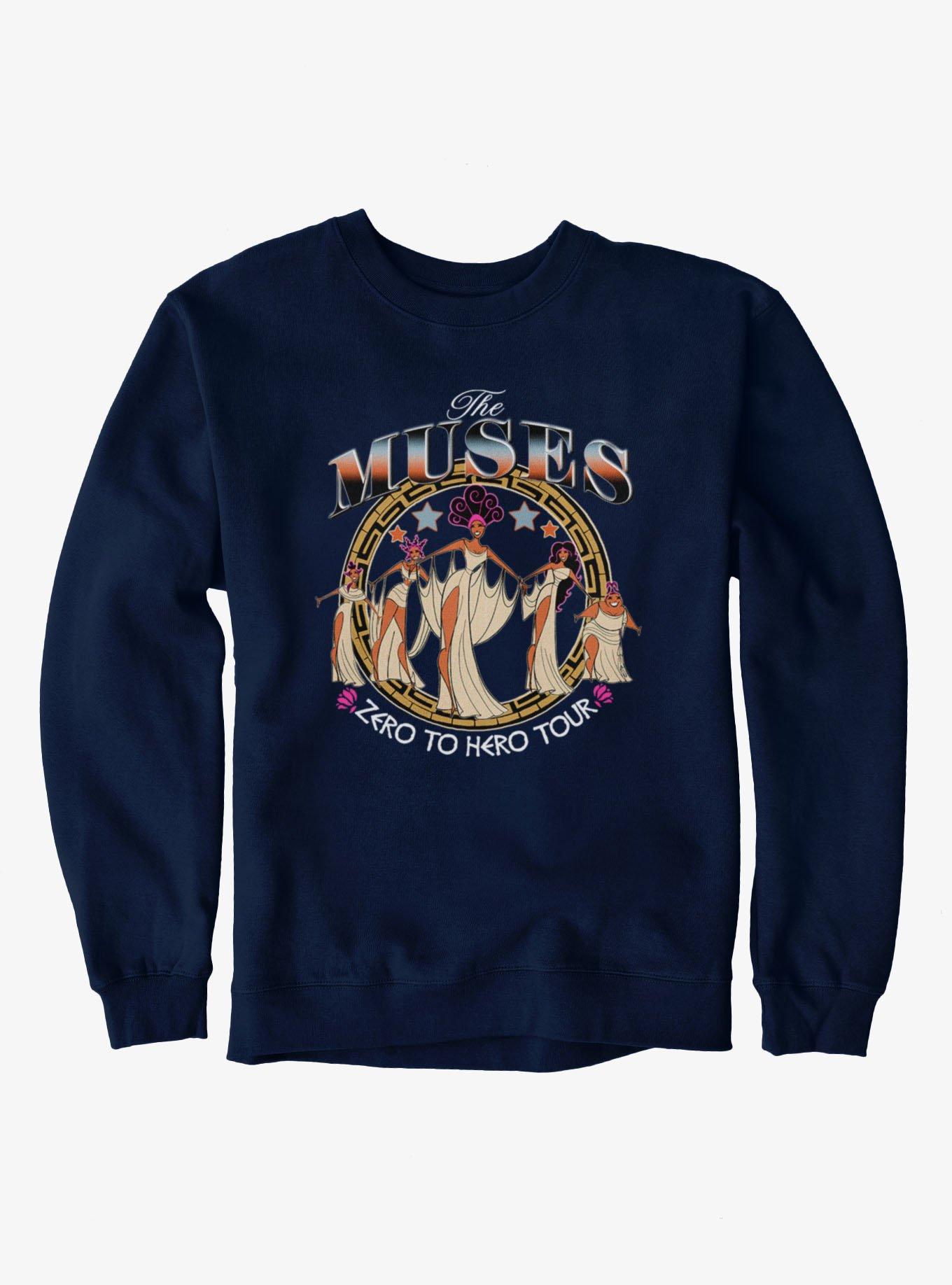 Disney Hercules We Are The Muses! Sweatshirt Hot Topic Exclusive, , hi-res