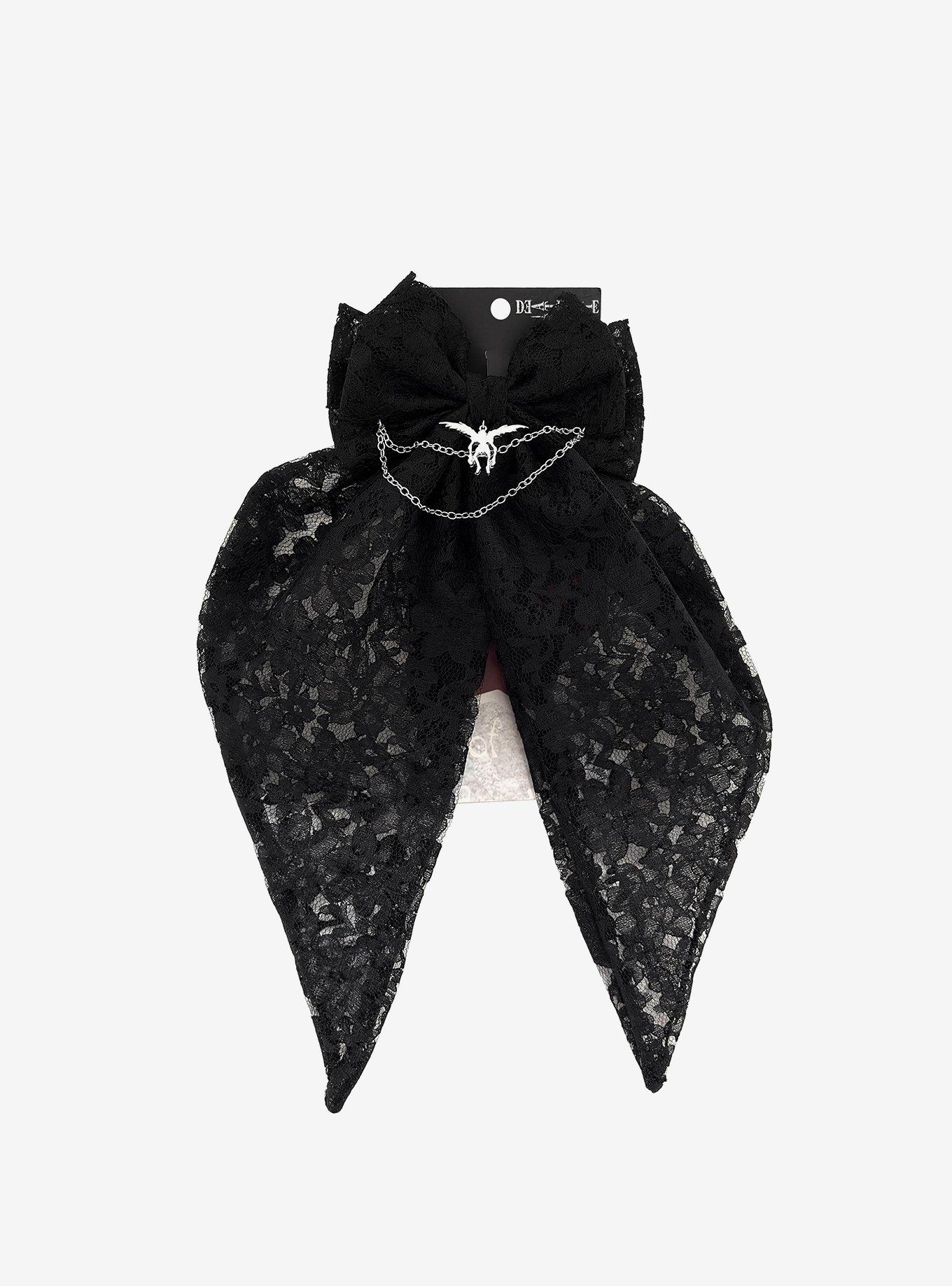 Death Note Ryuk Chain Lace Hair Bow, , hi-res