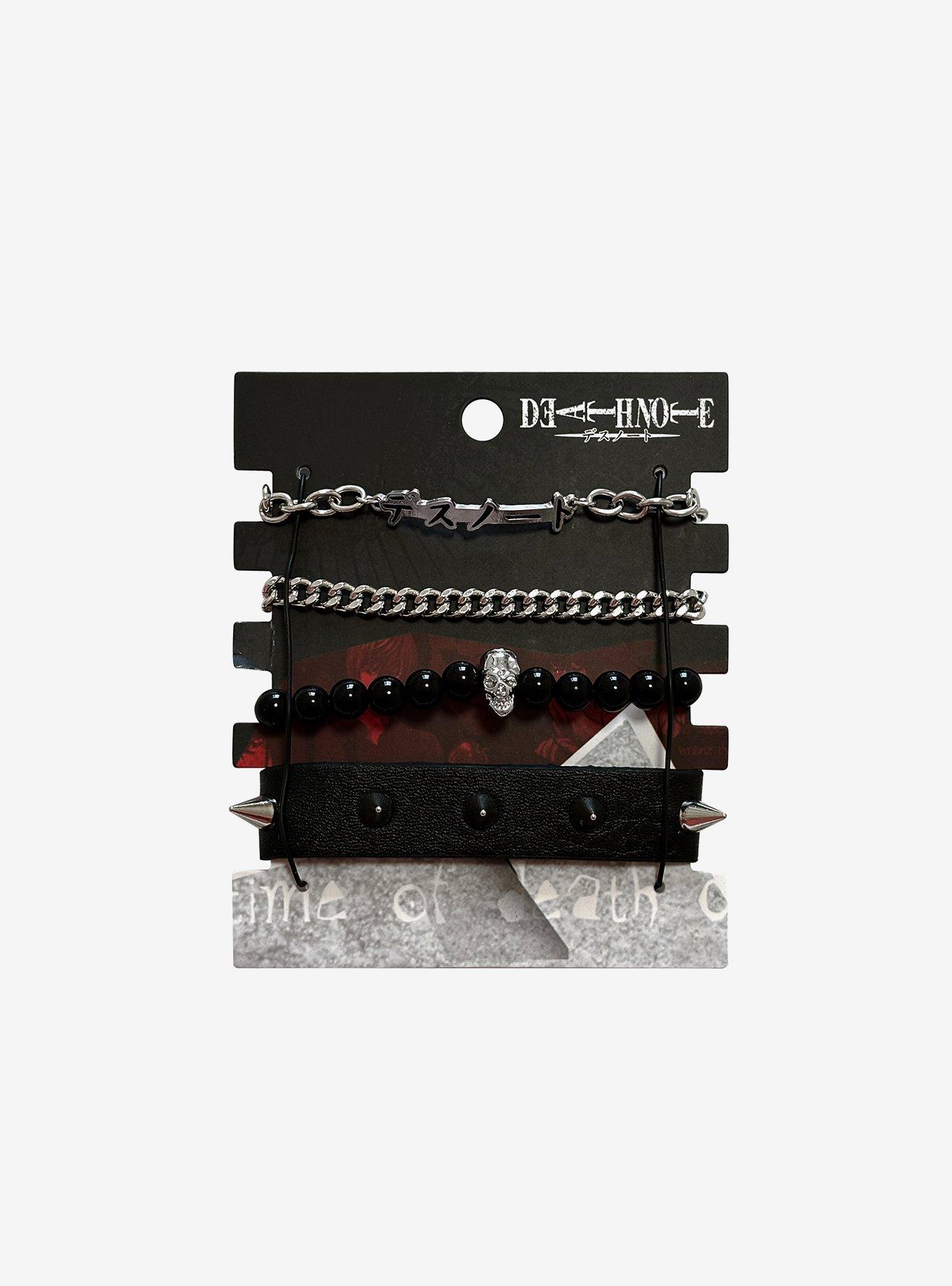 Death Note Icon Bracelet Set, , hi-res