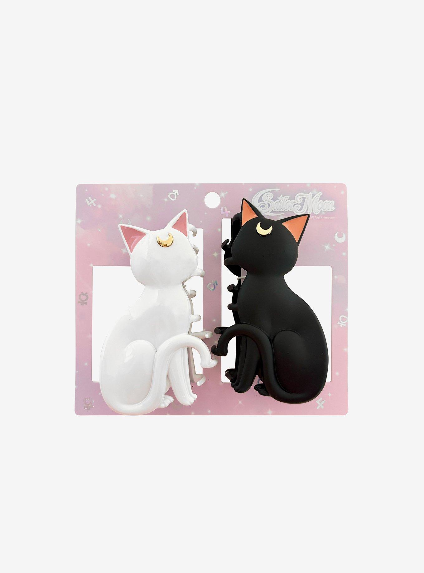 Pretty Guardian Sailor Moon Artemis & Luna Claw Hair Clip  display picture 3