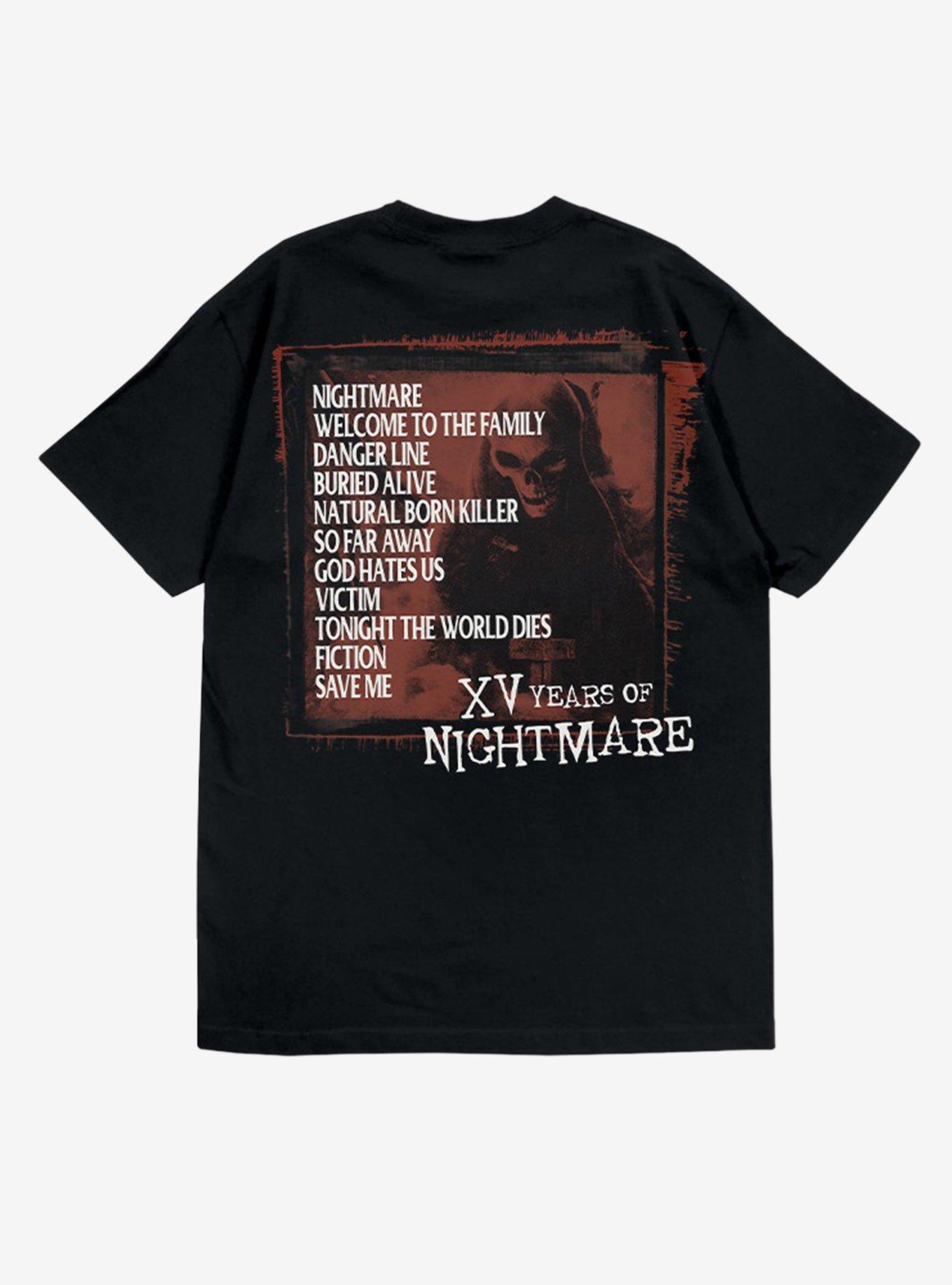 Avenged Sevenfold Nightmare 15th Anniversary T-Shirt, , hi-res