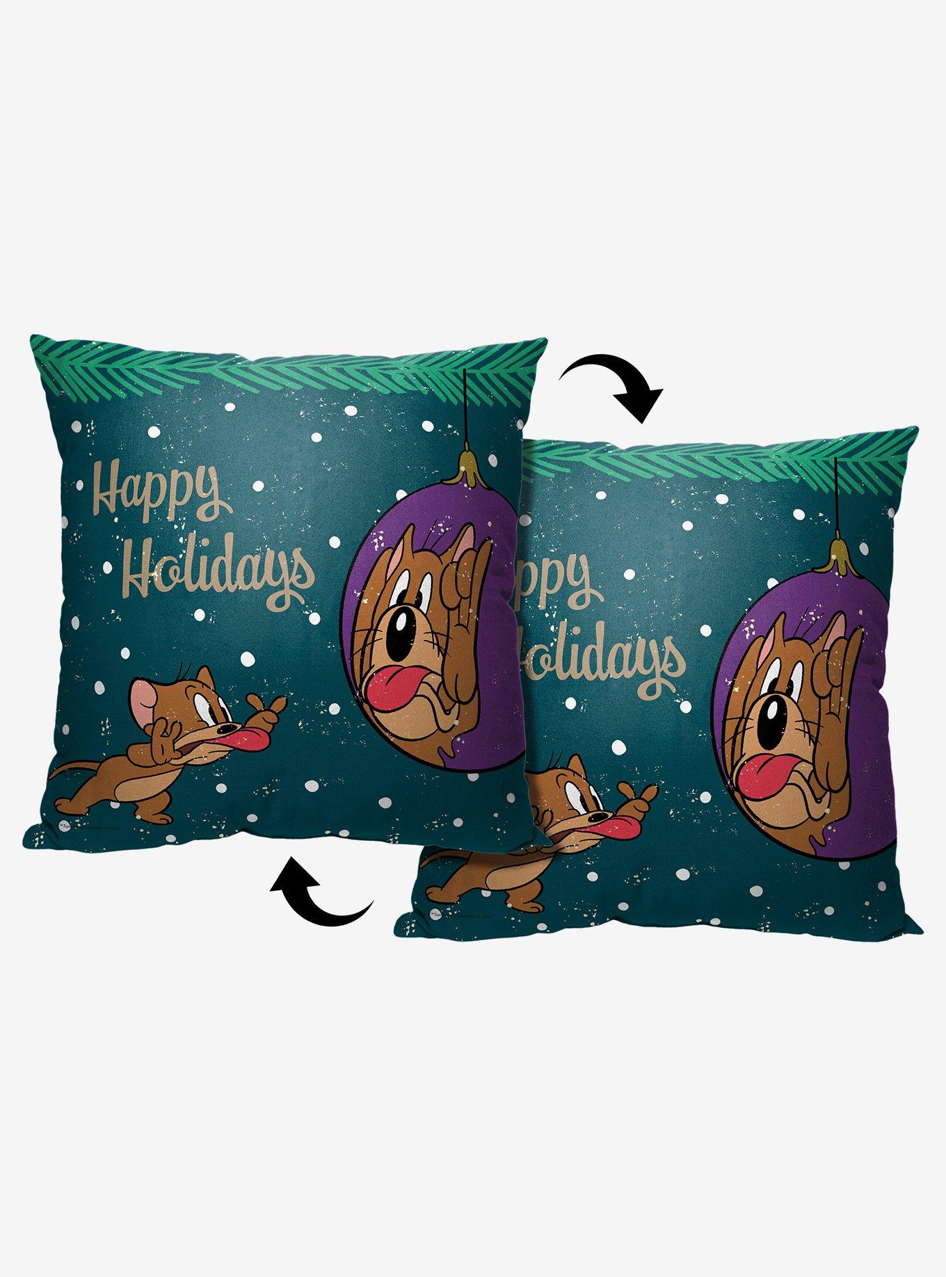 Tom And Jerry Making Faces Throw Pillow , , hi-res