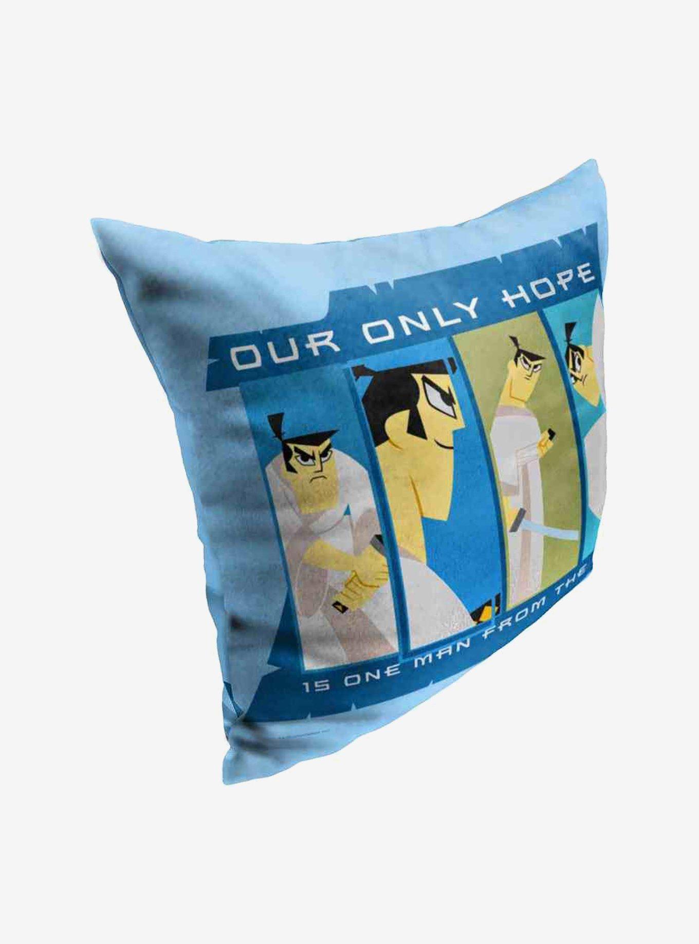 Samurai Jack Only Hope From The Past Throw Pillow, , hi-res