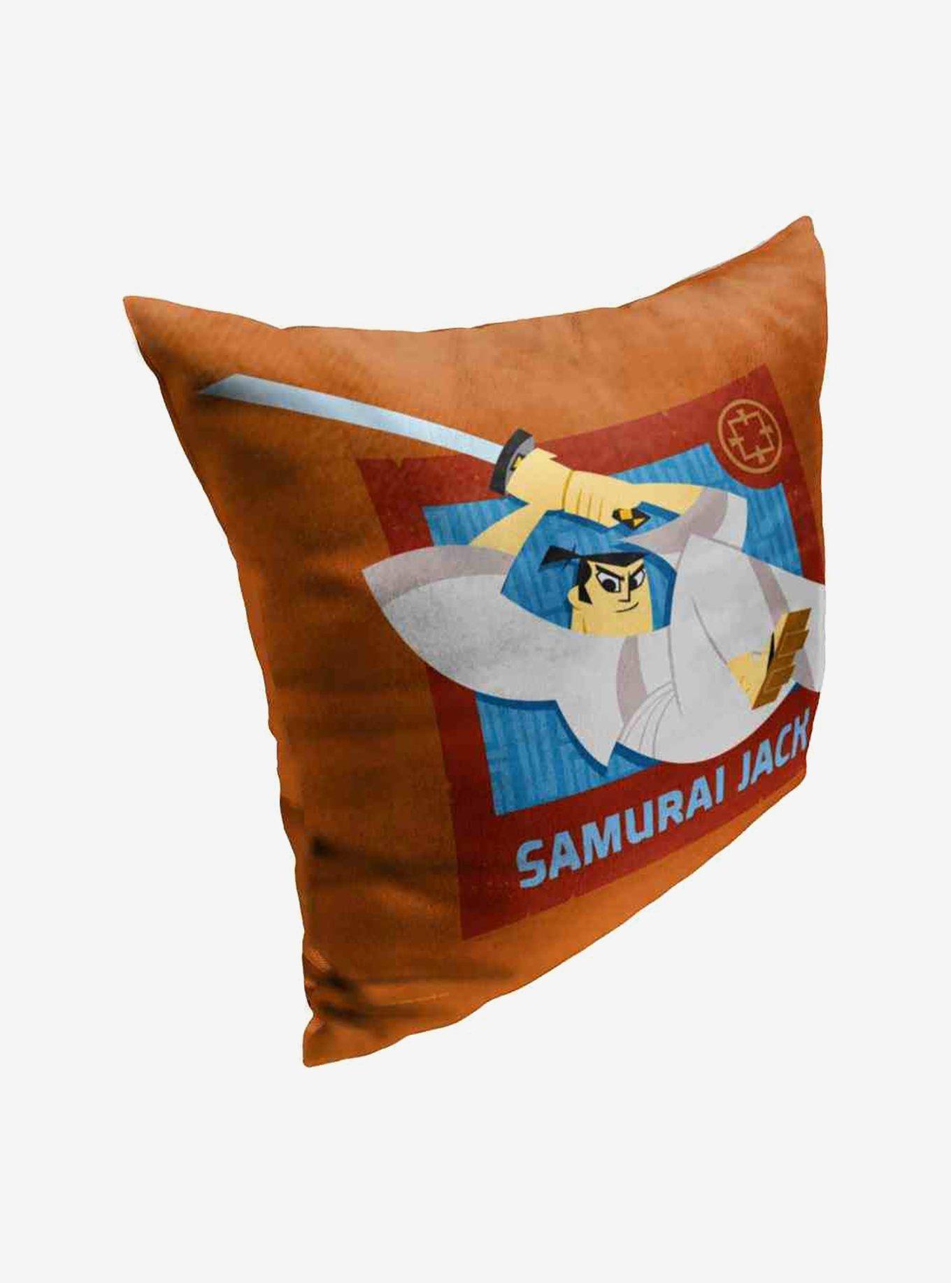 Samurai Jack Samuari Savior Throw Pillow , , hi-res