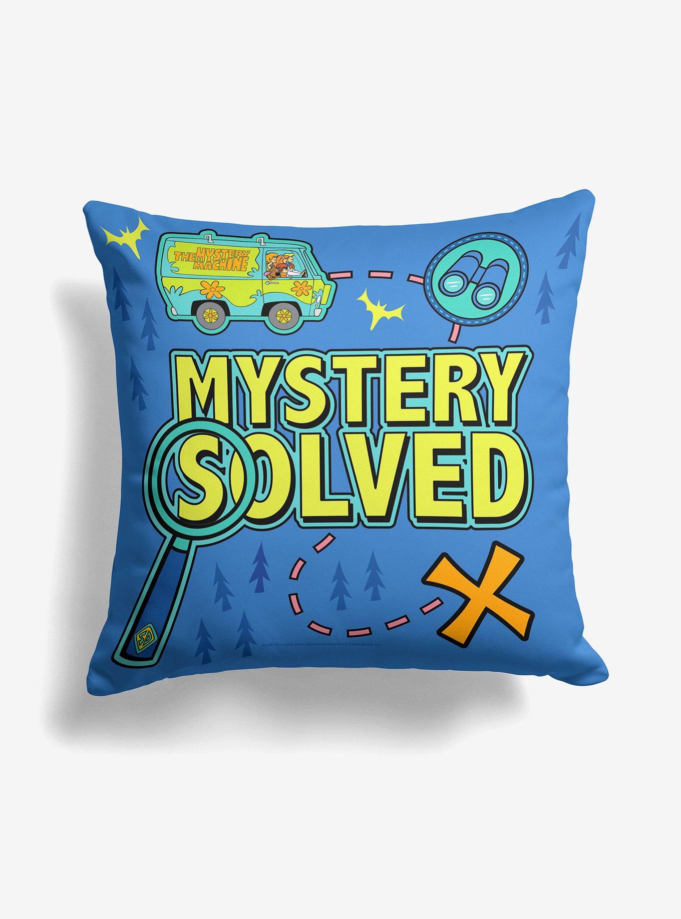 Scooby-Doo! Mystery Solved Map Throw Pillow , , hi-res