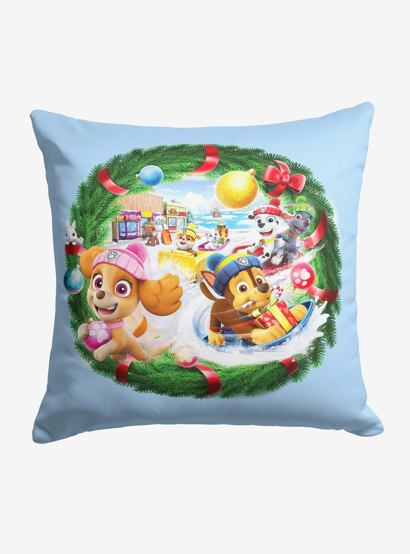 Paw Patrol Festive Fun Throw Pillow , , hi-res