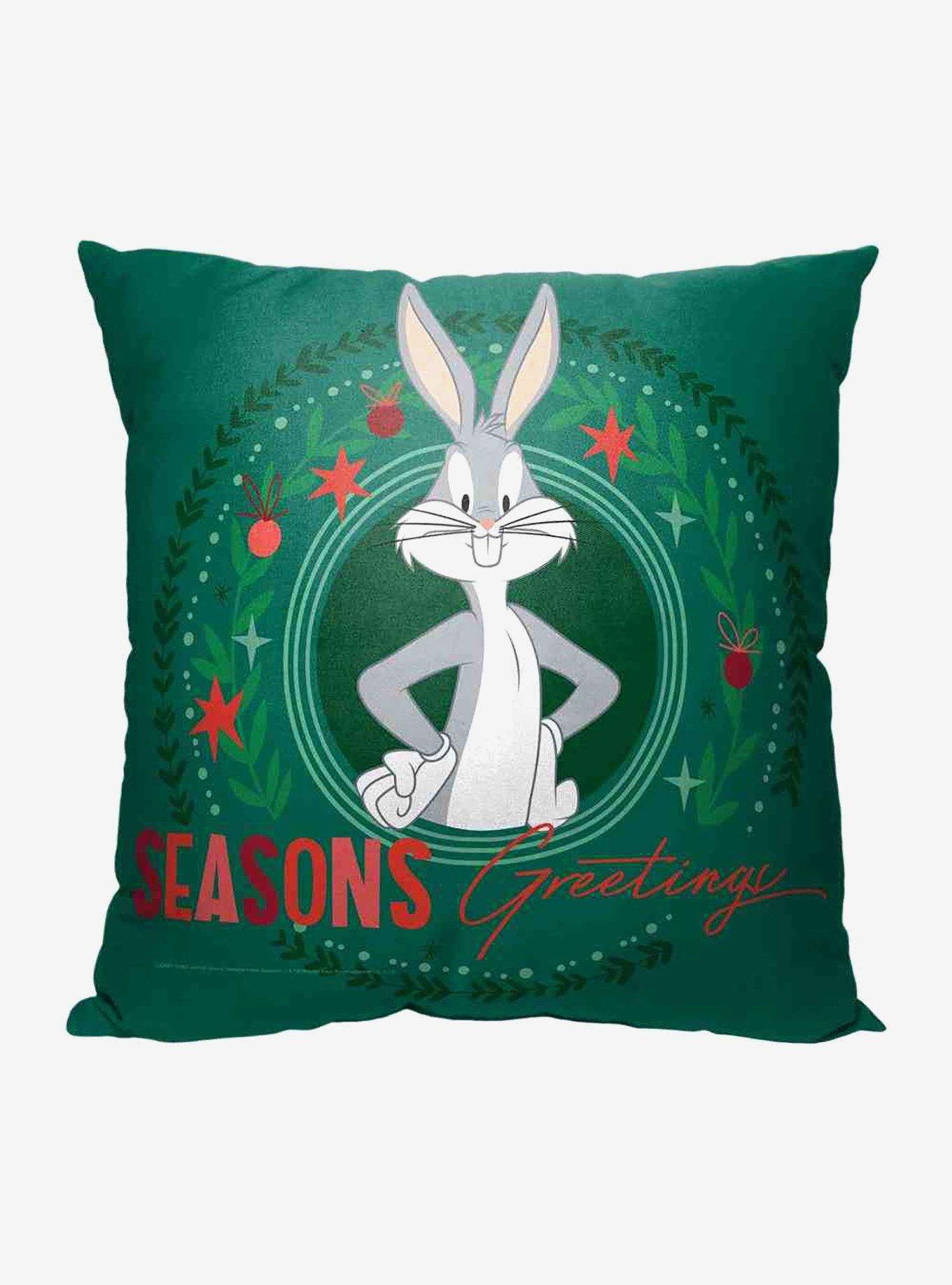 Looney Tunes Greetings From Bugs Throw Pillow , , hi-res