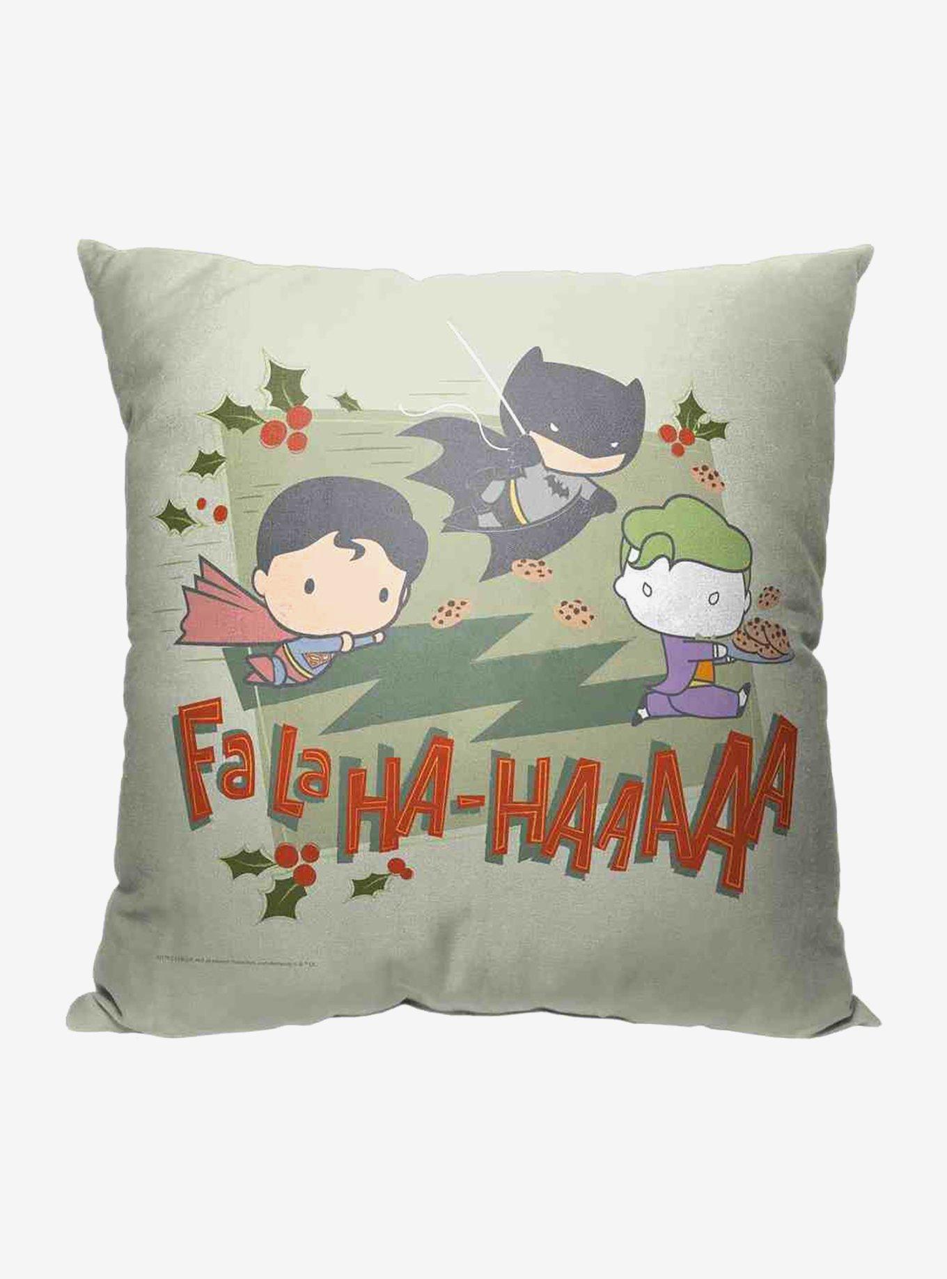 Justice League Fa La Ha Throw Pillow, , hi-res