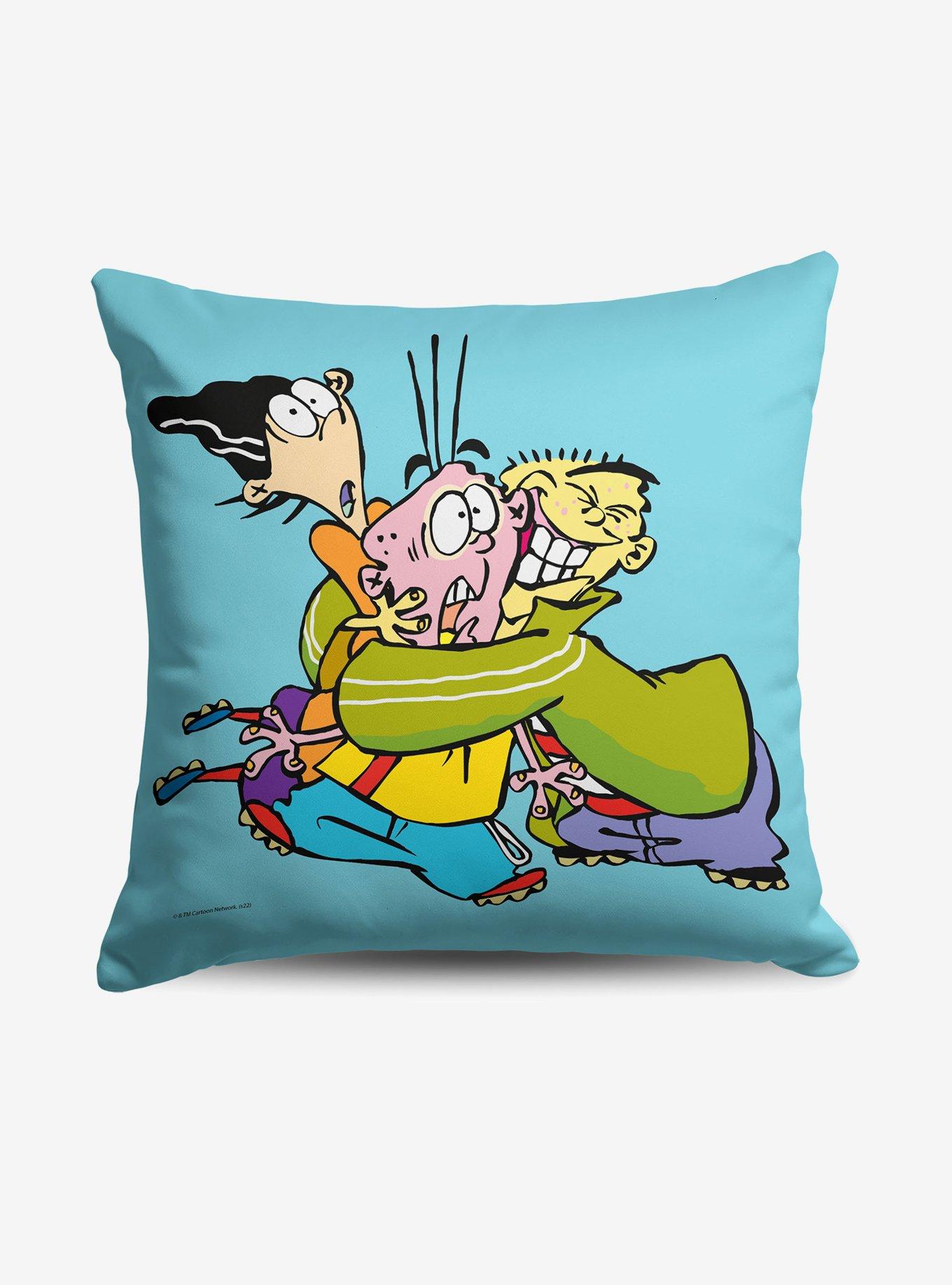 Ed Edd N Eddy Bro Hug Throw Pillow , , hi-res