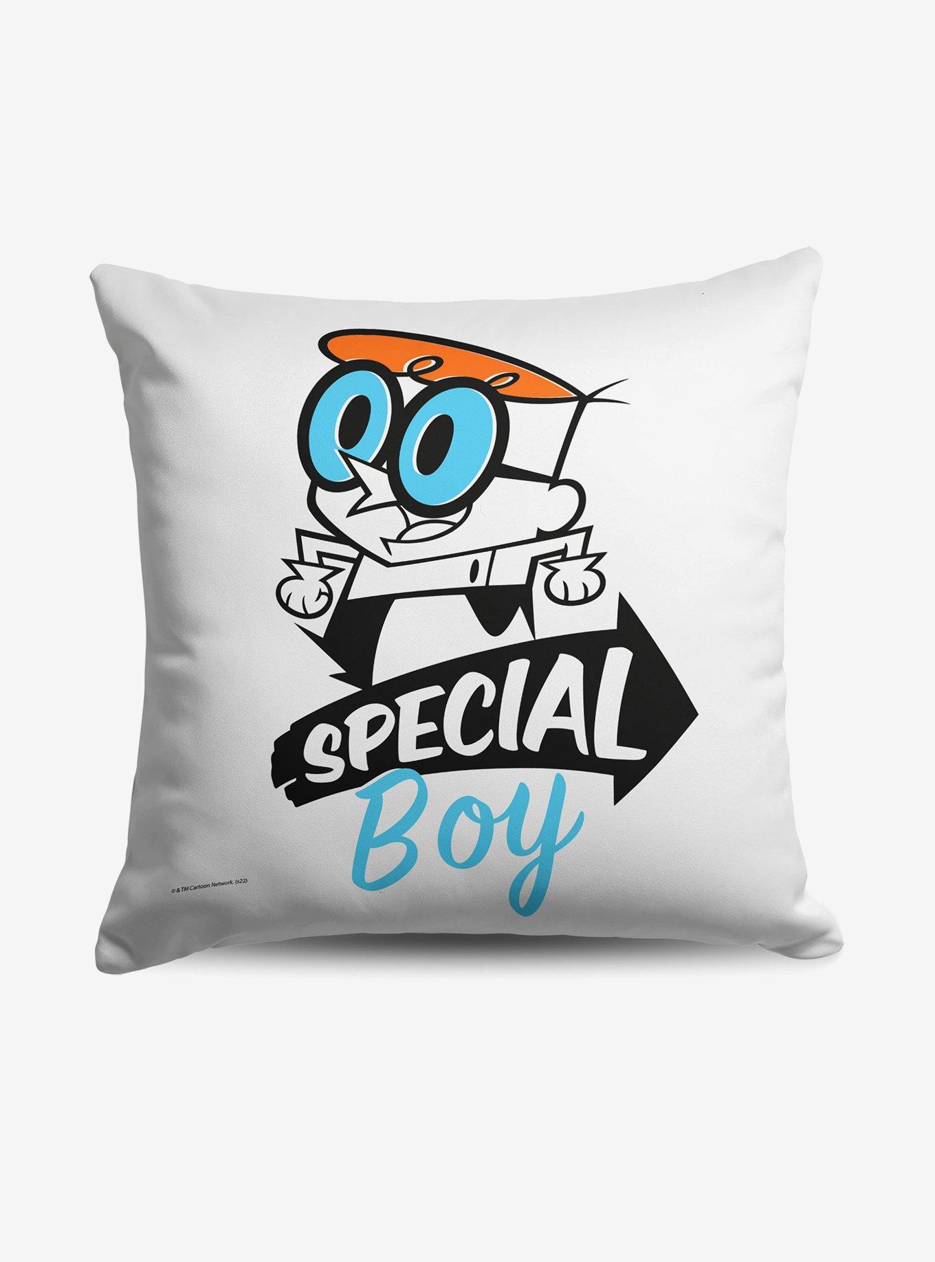Dexter's Laboratory Very Special Boy Throw Pillow , , hi-res