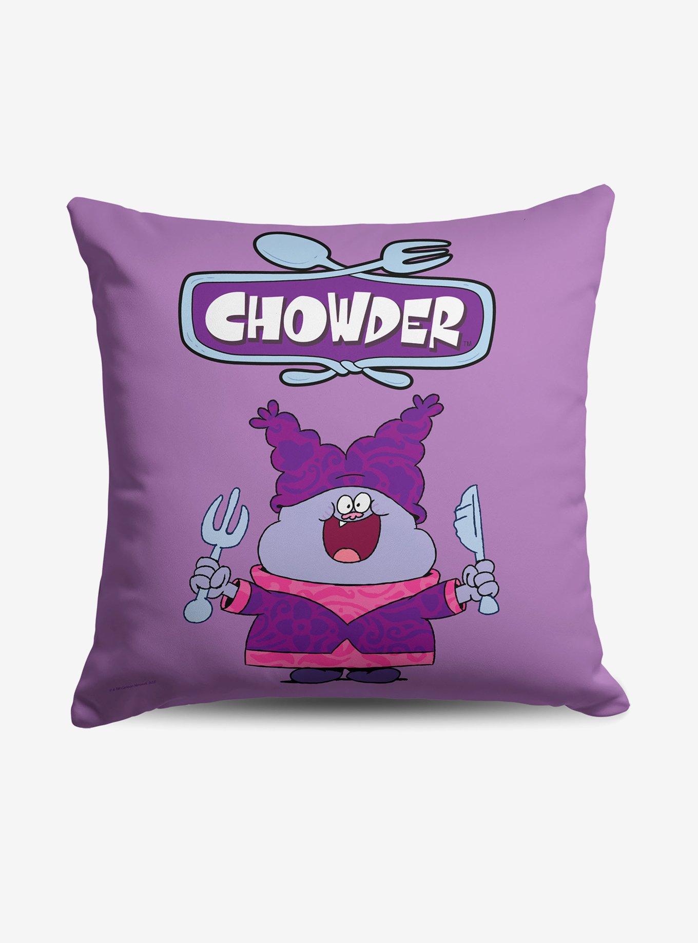 Chowder Throw Pillow , , hi-res