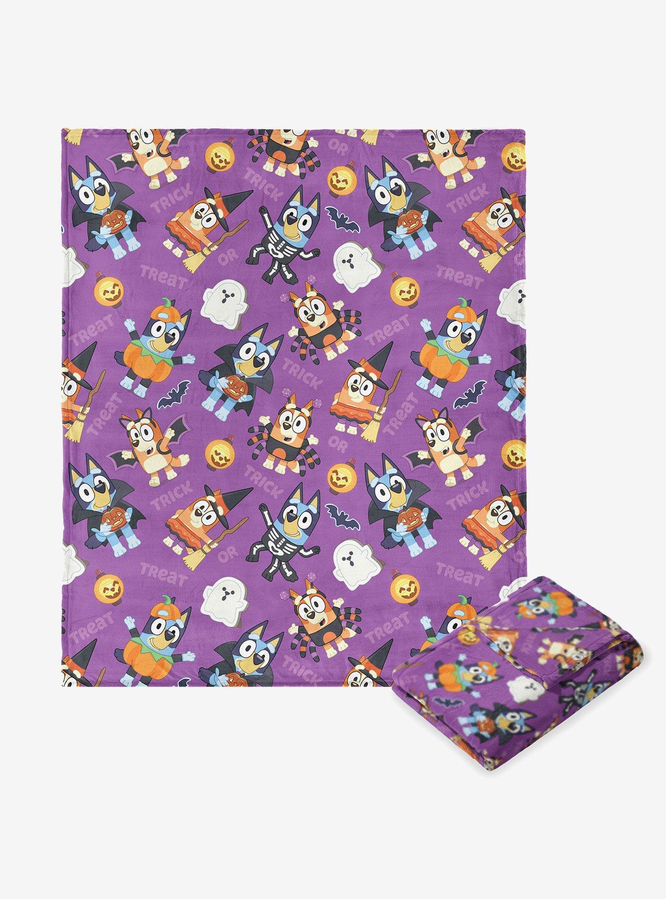 Bluey Pup Tricks Silk Touch Throw Blanket , , hi-res