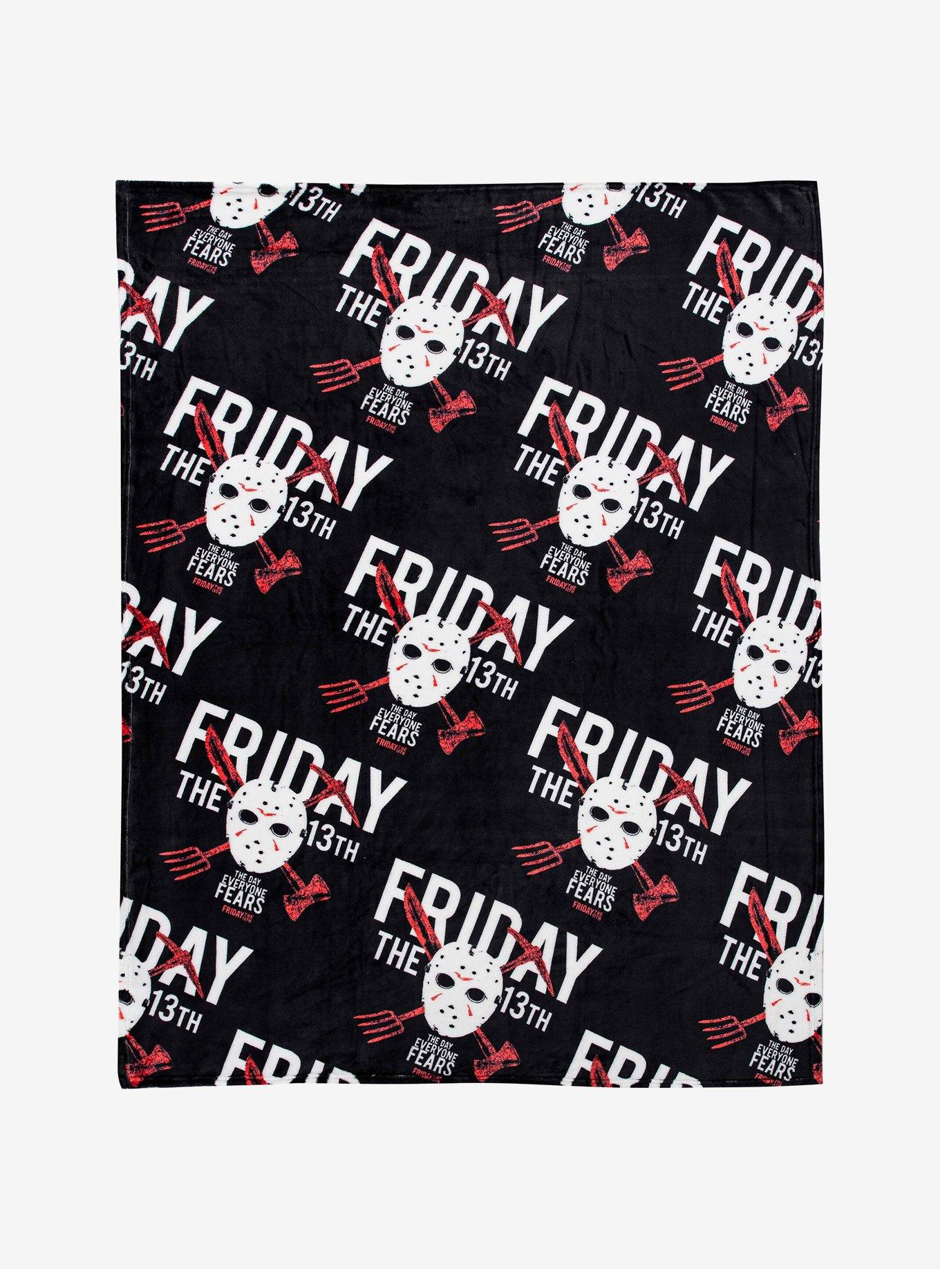Friday the 13th Friday Fears Silk Touch Throw Blanket , , hi-res