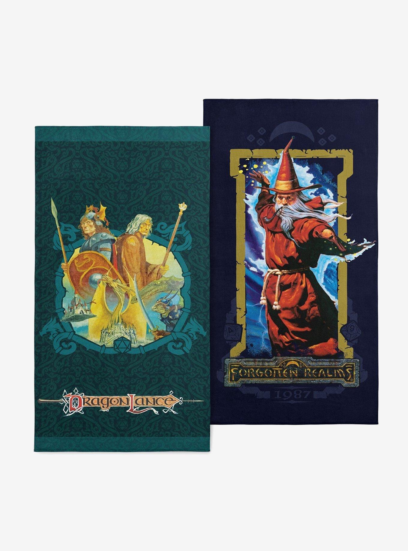 Dungeons and Dragons Dragon Lance + Wizard Realms 2-Pack Beach Towel, , hi-res