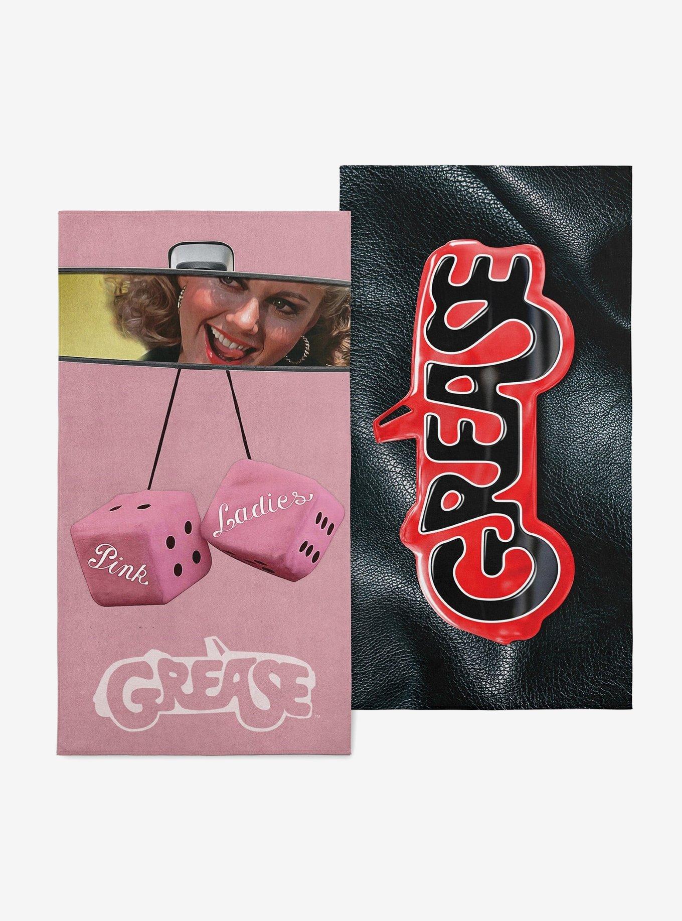 Grease Pink Ladies + Jacket Logo 2 Pack Beach Towel , , hi-res