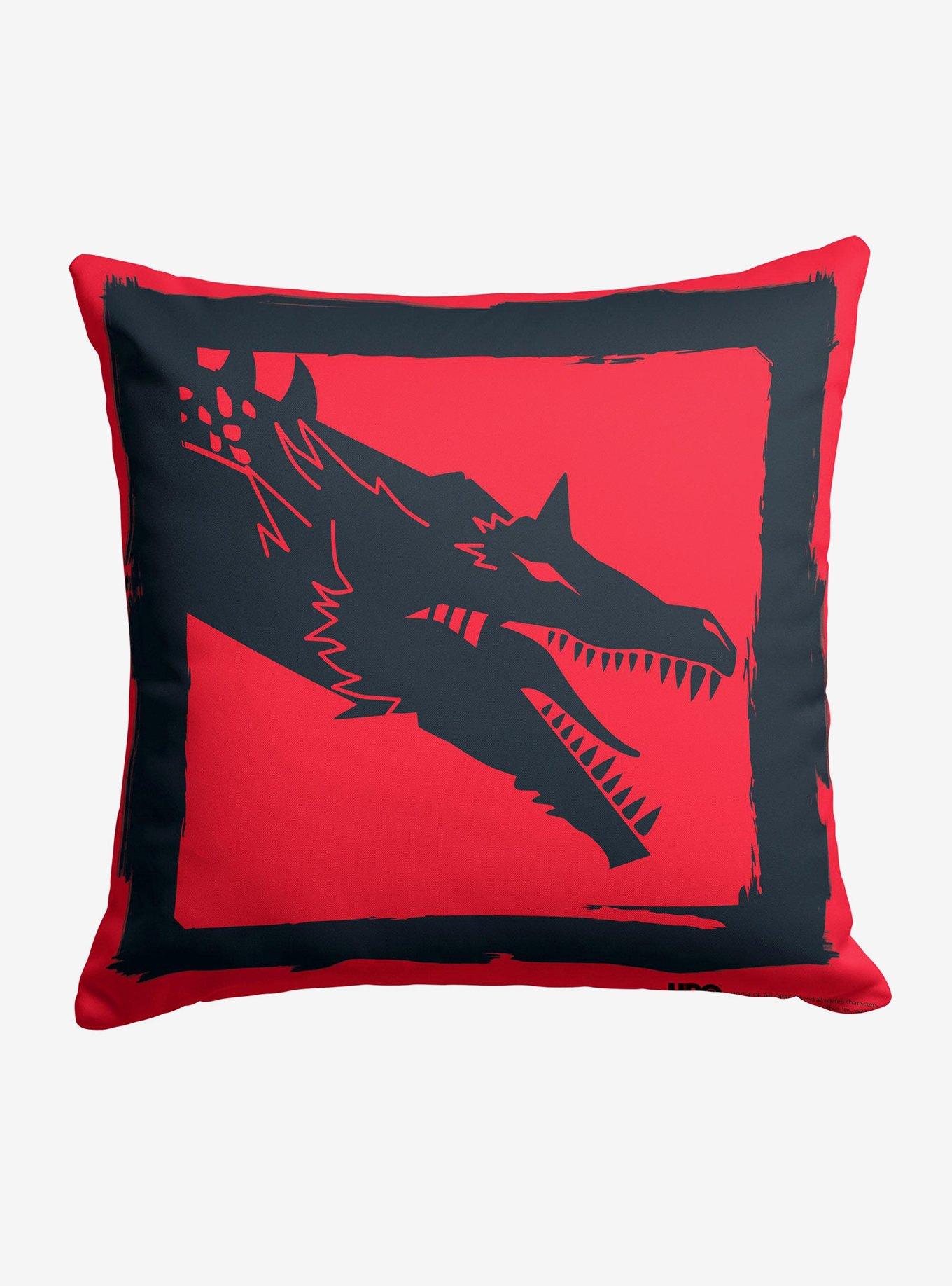 Game of Thrones Year of the Dragon Red Dragon Throw Pillow, , hi-res