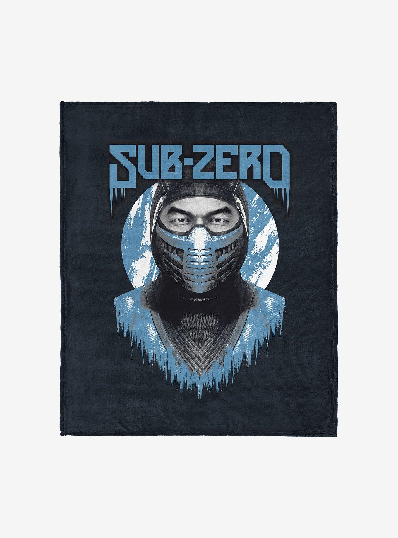 Mortal Kombat Subzero Silk Touch Throw Blanket , , hi-res