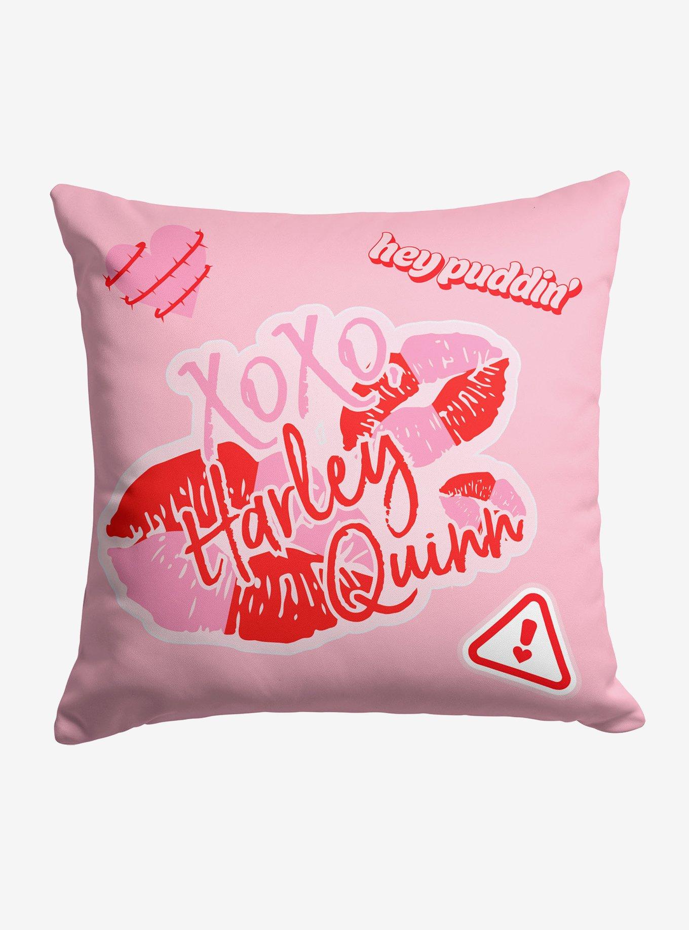 DC Comics Love Harley Throw Pillow , , hi-res