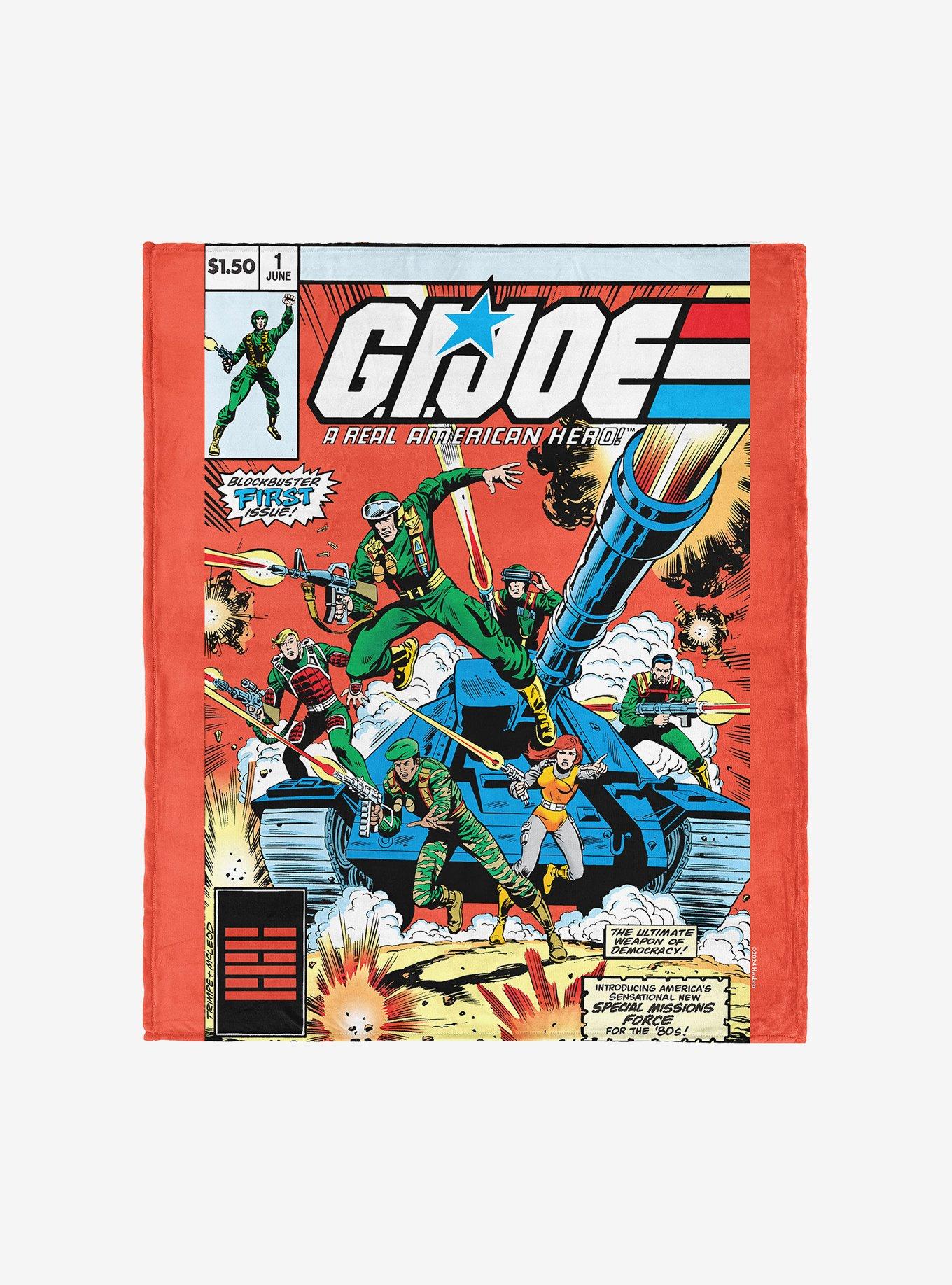 GI Joe GI Comics Issue 1 Silk Touch Throw Blanket , , hi-res