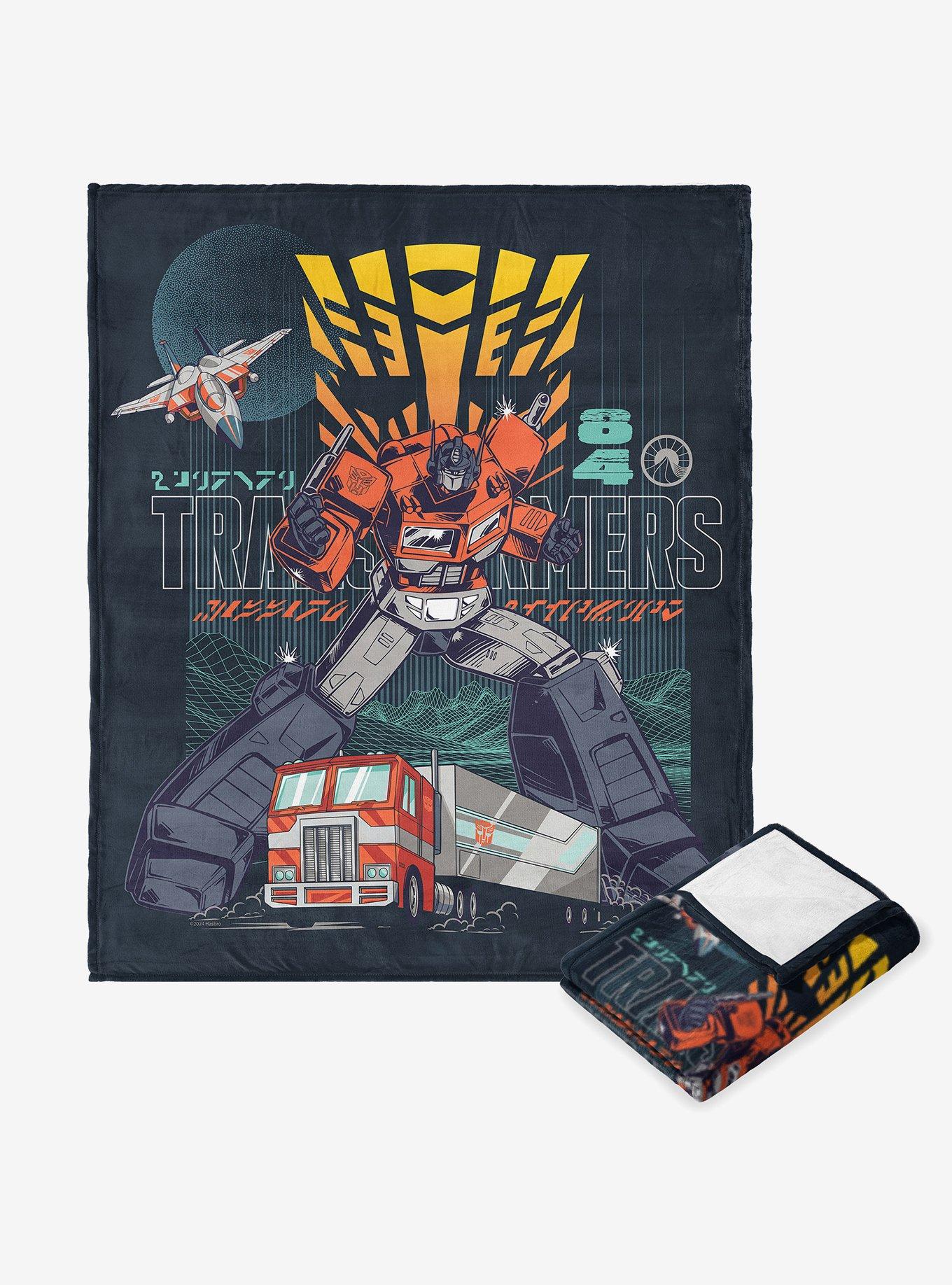 Transformers Mission Accepted Silk Touch Throw Blanket, , hi-res