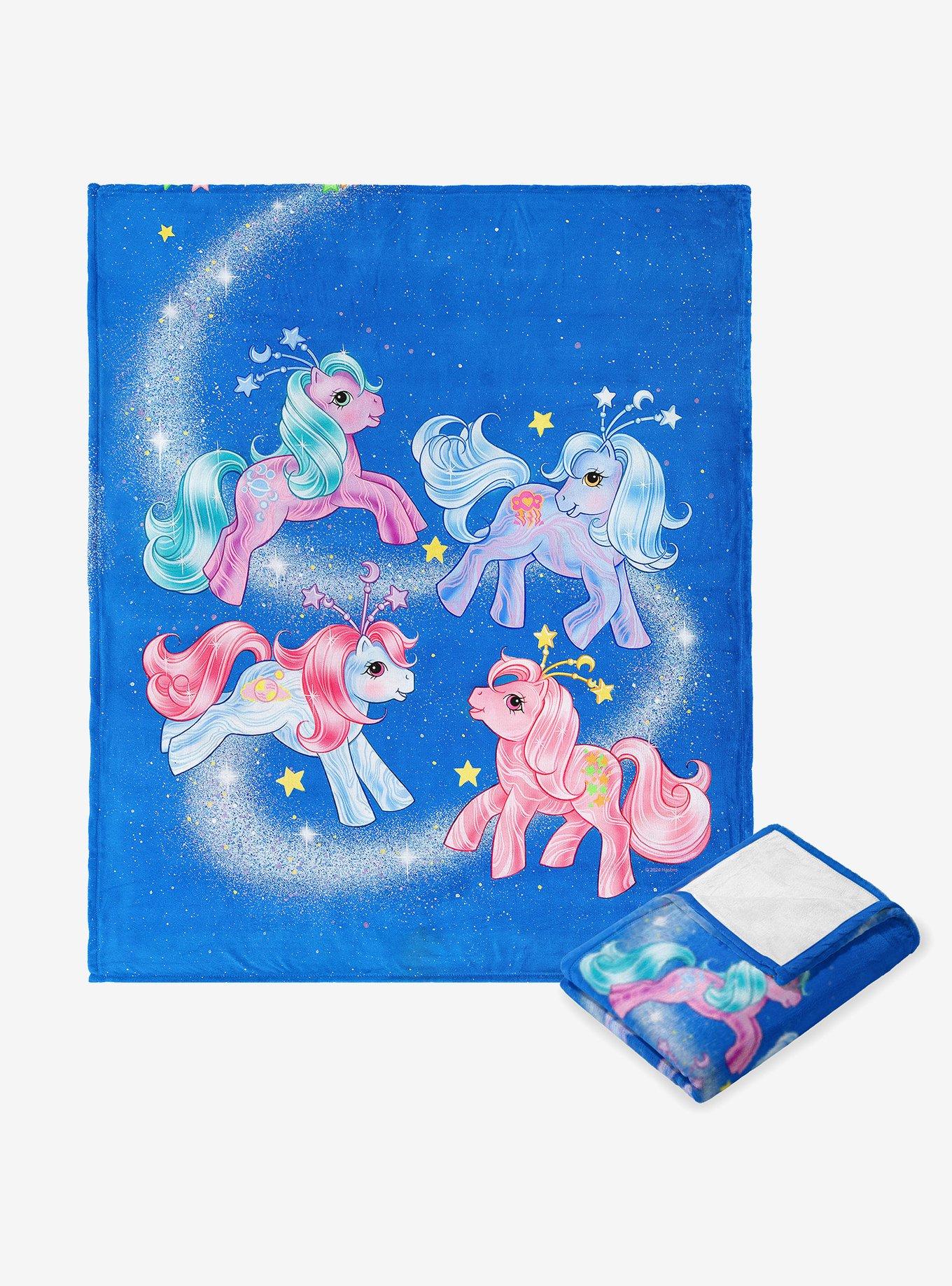 My Little Pony Retro Space Ponies Silk Touch Throw Blanket , , hi-res