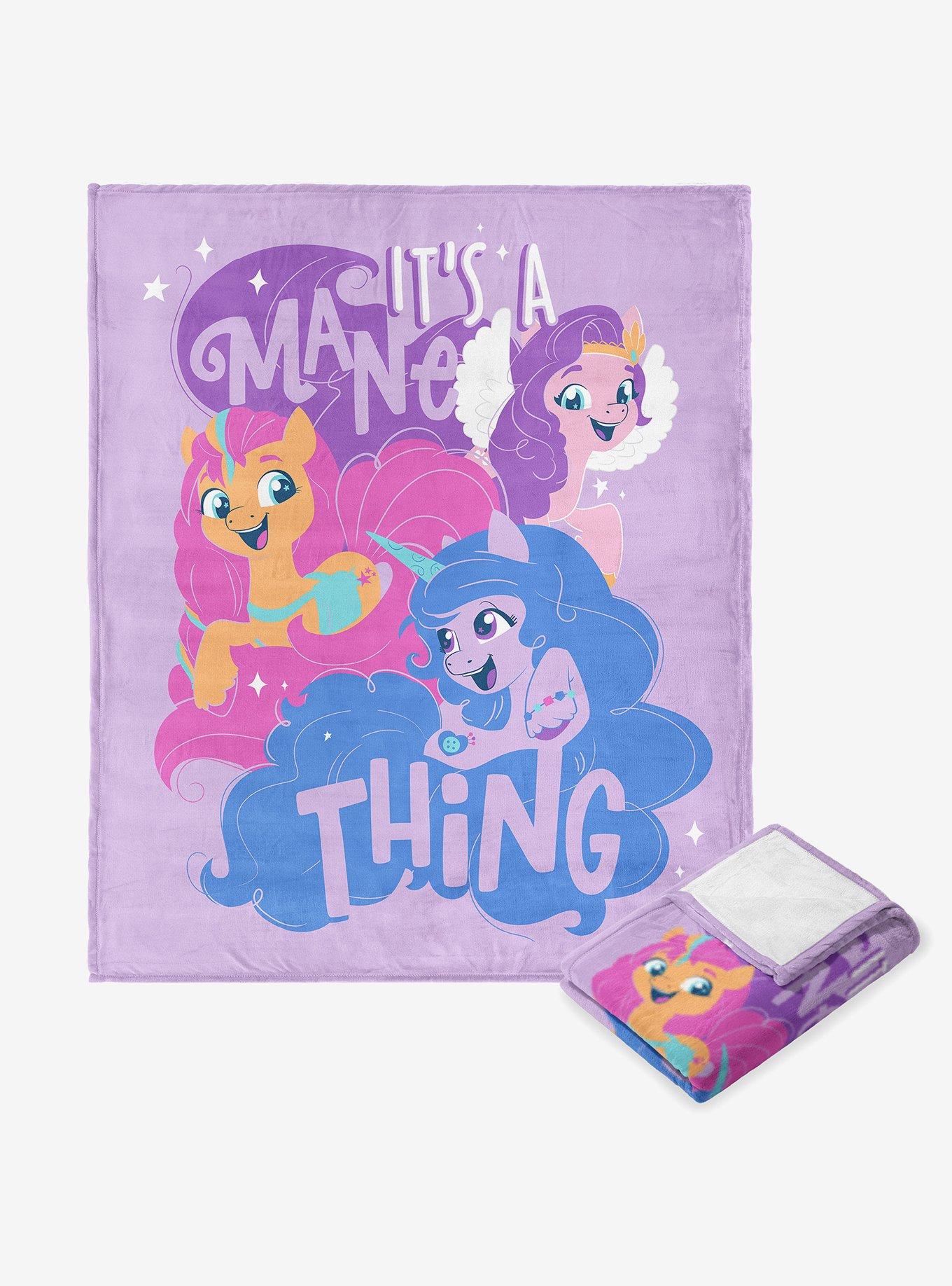 My Little Pony Mane Thing Silk Touch Throw Blanket , , hi-res