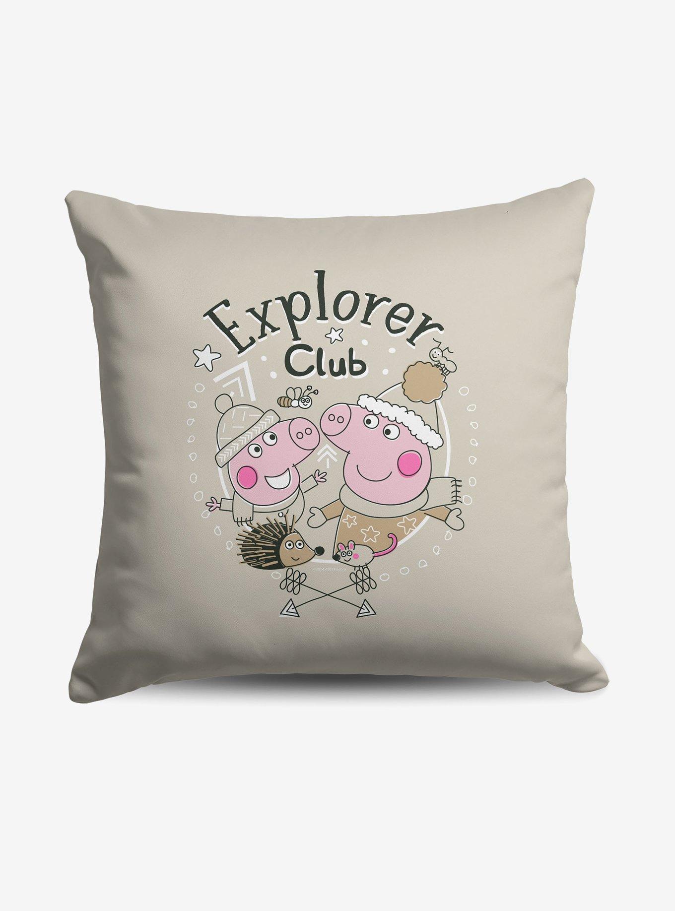 Peppa Pig Explorer Club Throw Pillow , , hi-res