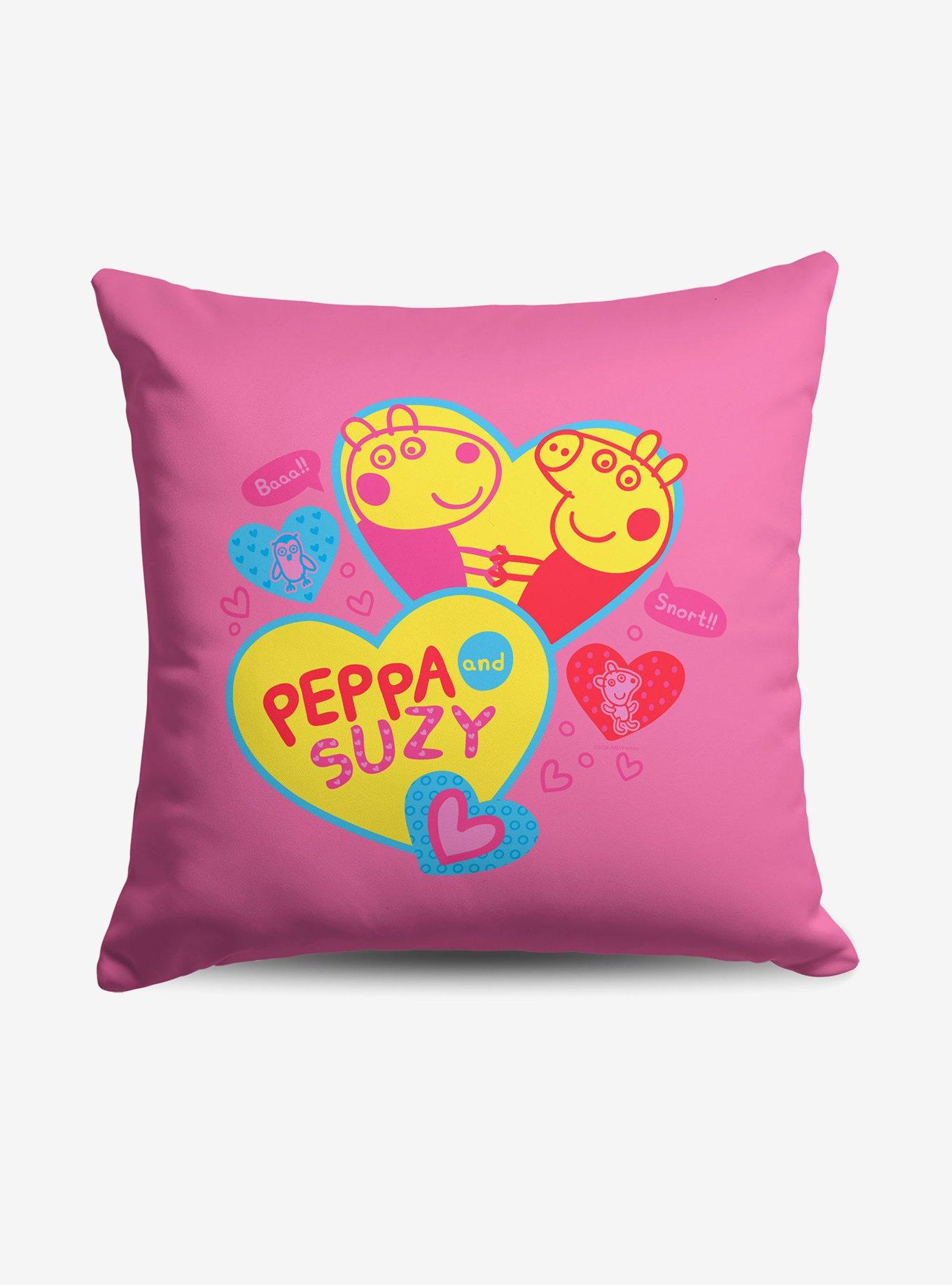 Peppa Pig Peppa And Suzy Throw Pillow , , hi-res