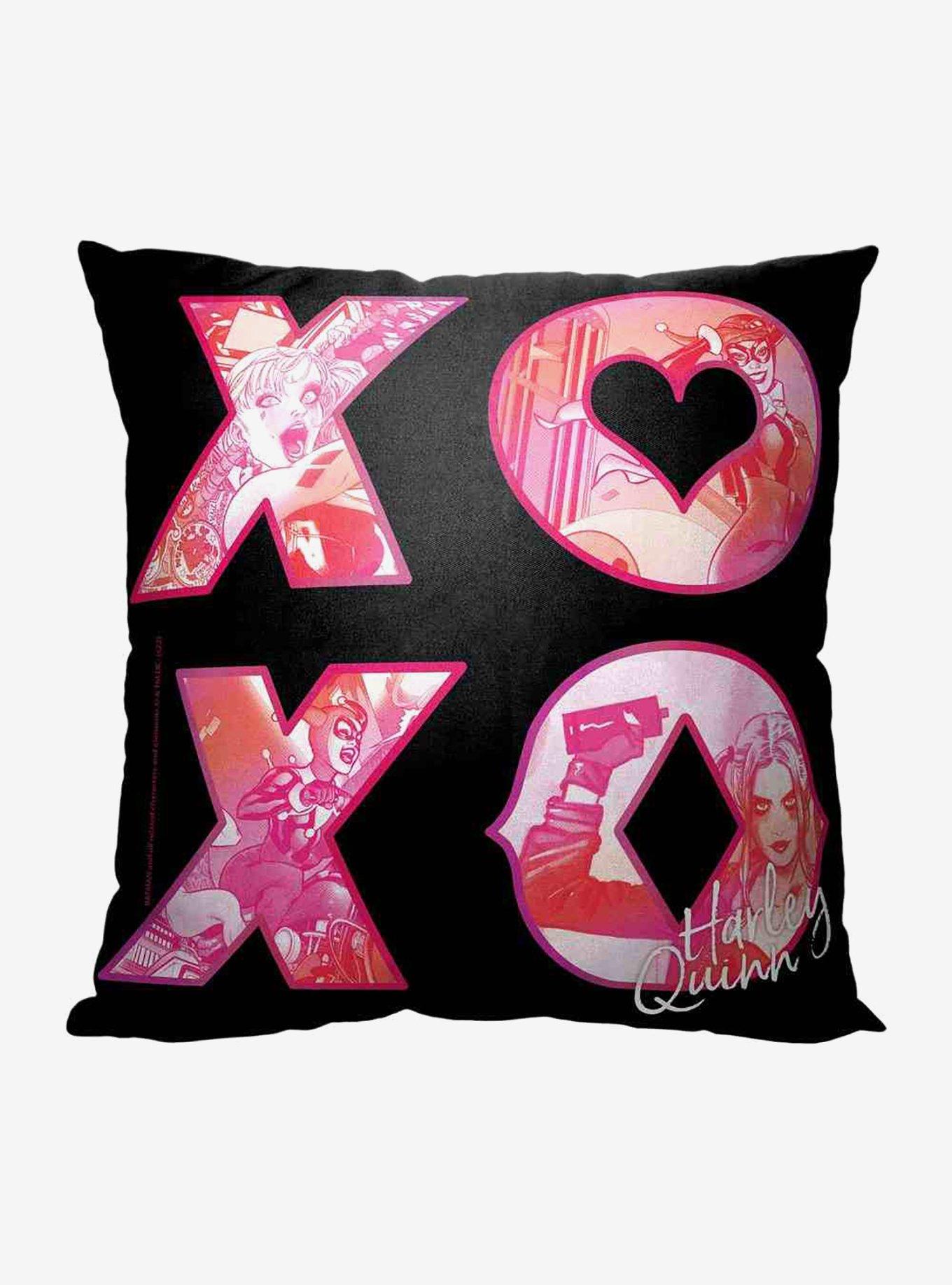 DC Comics Batman Xoxo Harley Throw Pillow , , hi-res