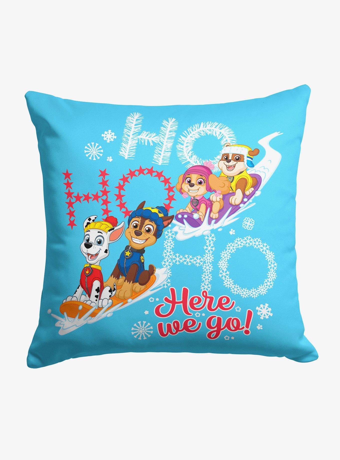 Paw Patrol Ho Ho Here We Go Throw Pillow , , hi-res