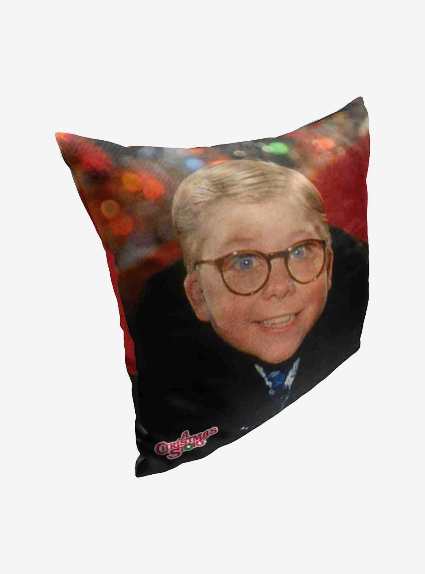 A Christmas Story What I Want For Christmas Is Throw Pillow , , hi-res