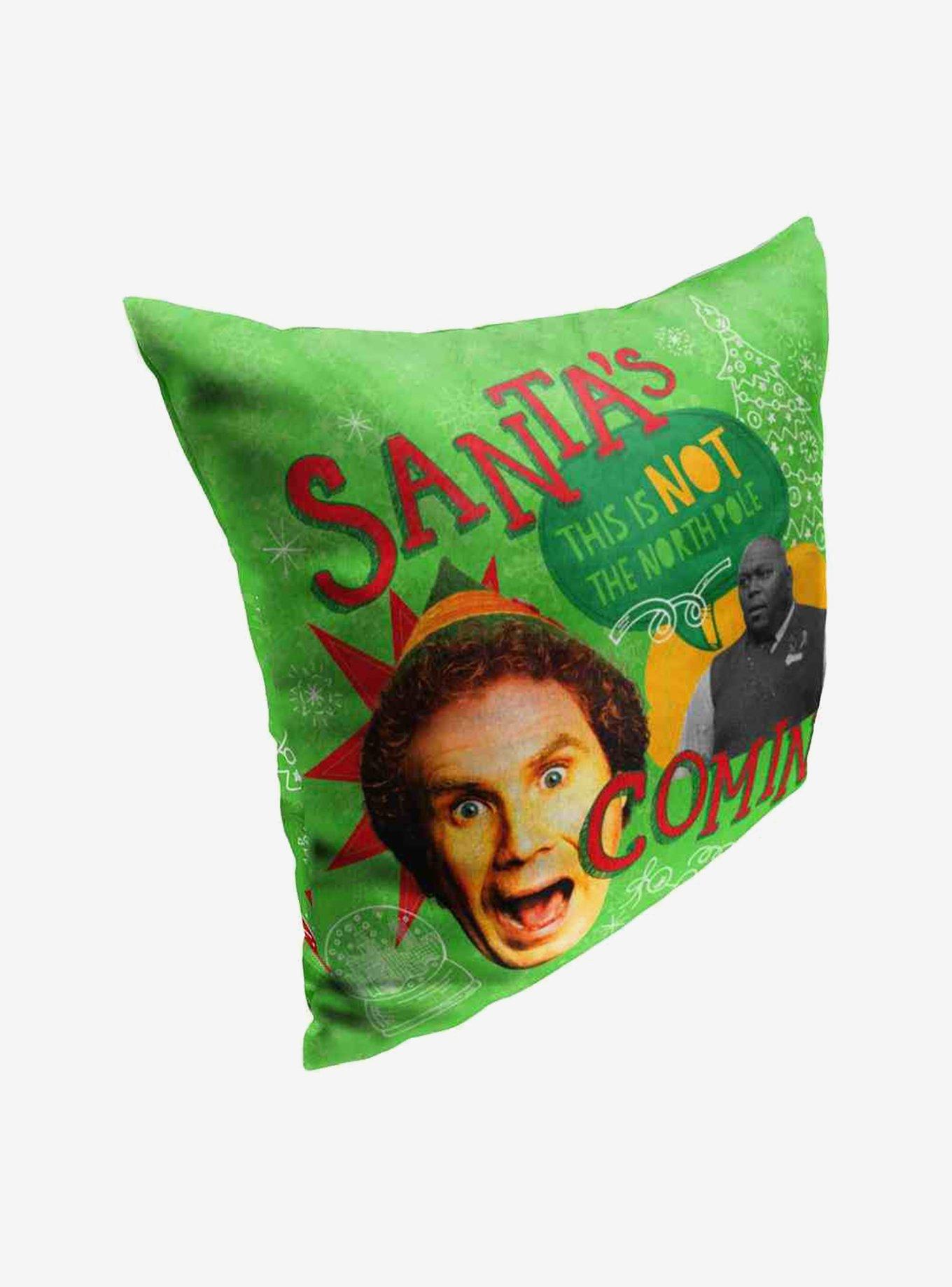Elf Not The North Pole Throw Pillow , , hi-res