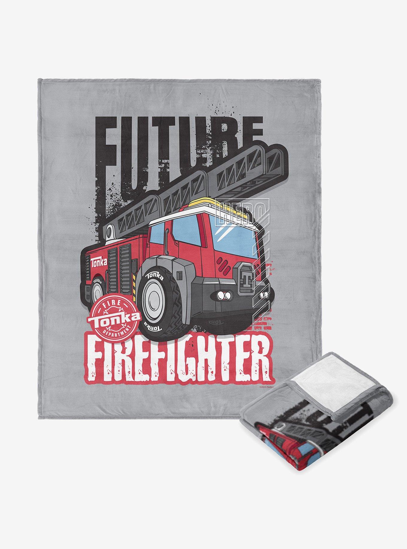 Tonka Future Firefighter Silk Touch Throw Blanket, , hi-res